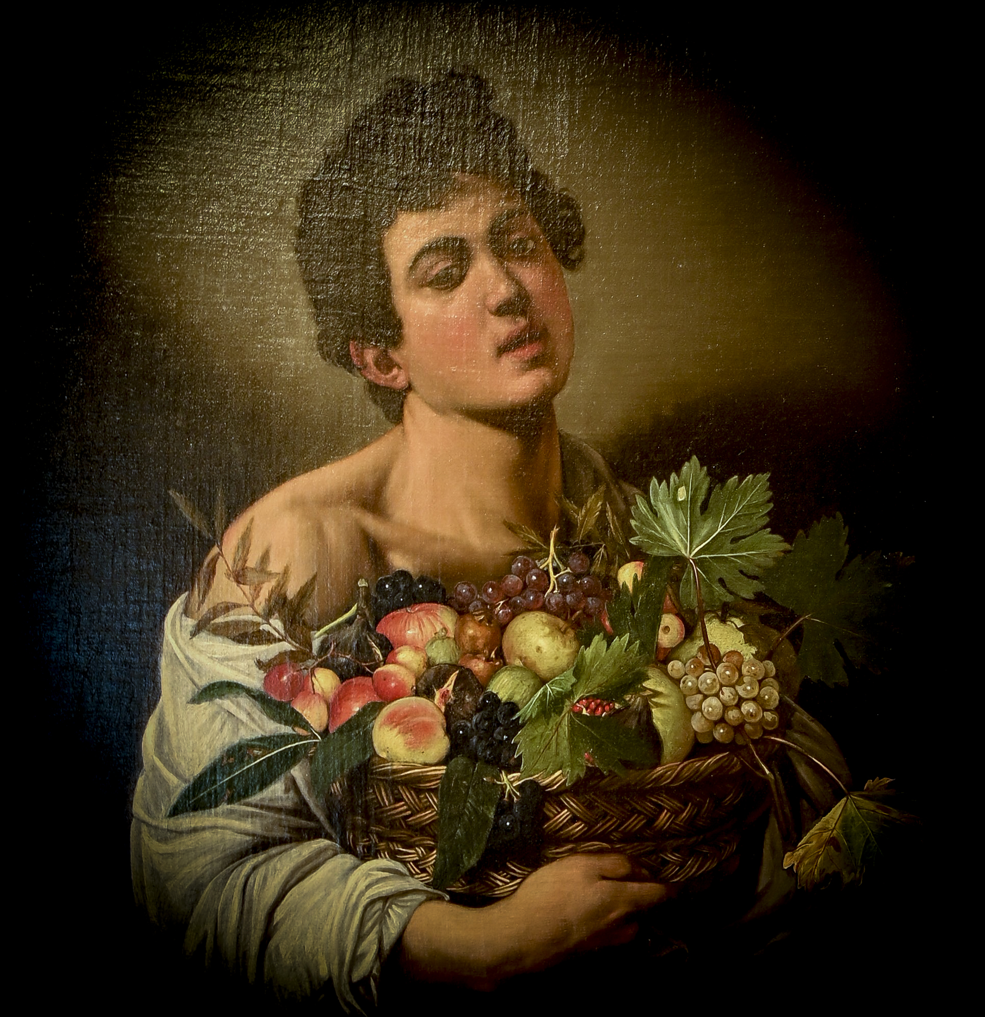 Boy with Basket of Fruit (Caravaggio)