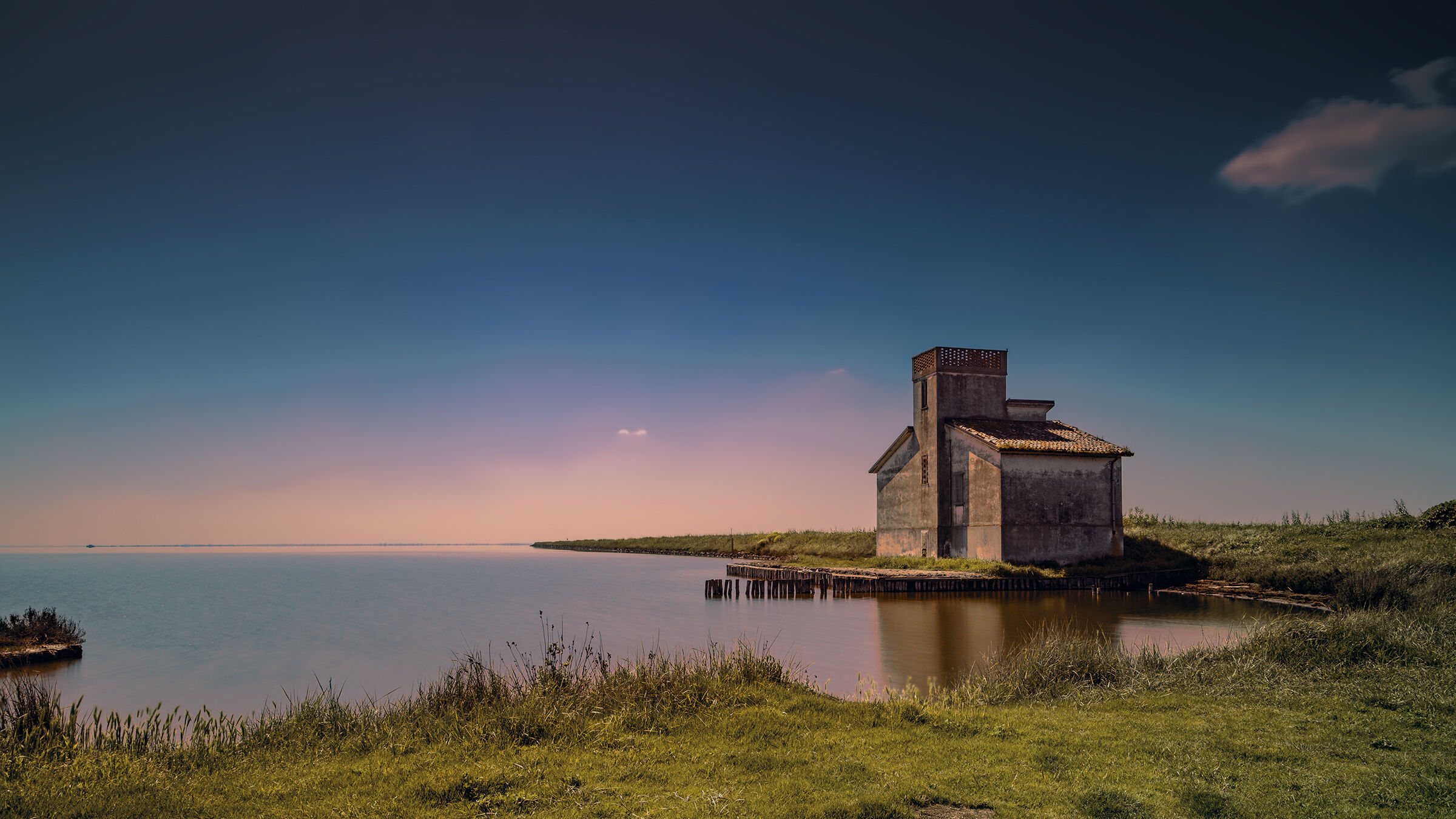 Torre di avvistamento presso Oasi Zavelea - Comacchio