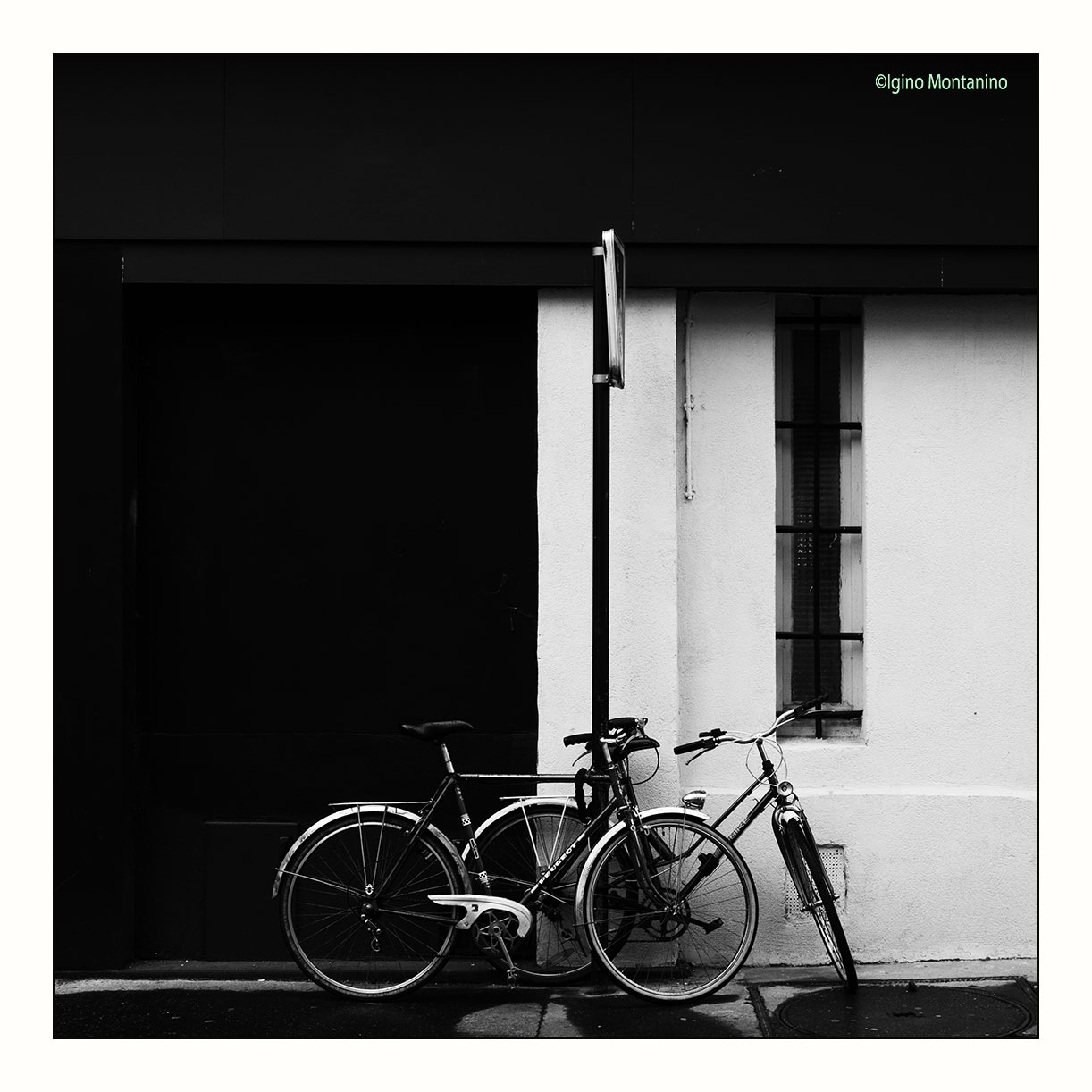 Bicycles in Montparnasse
