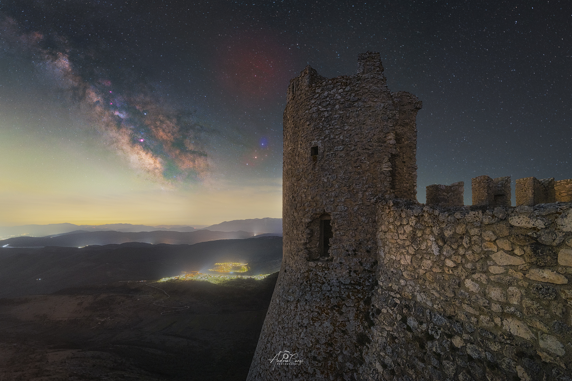 Milky Way in Rocca Calascio