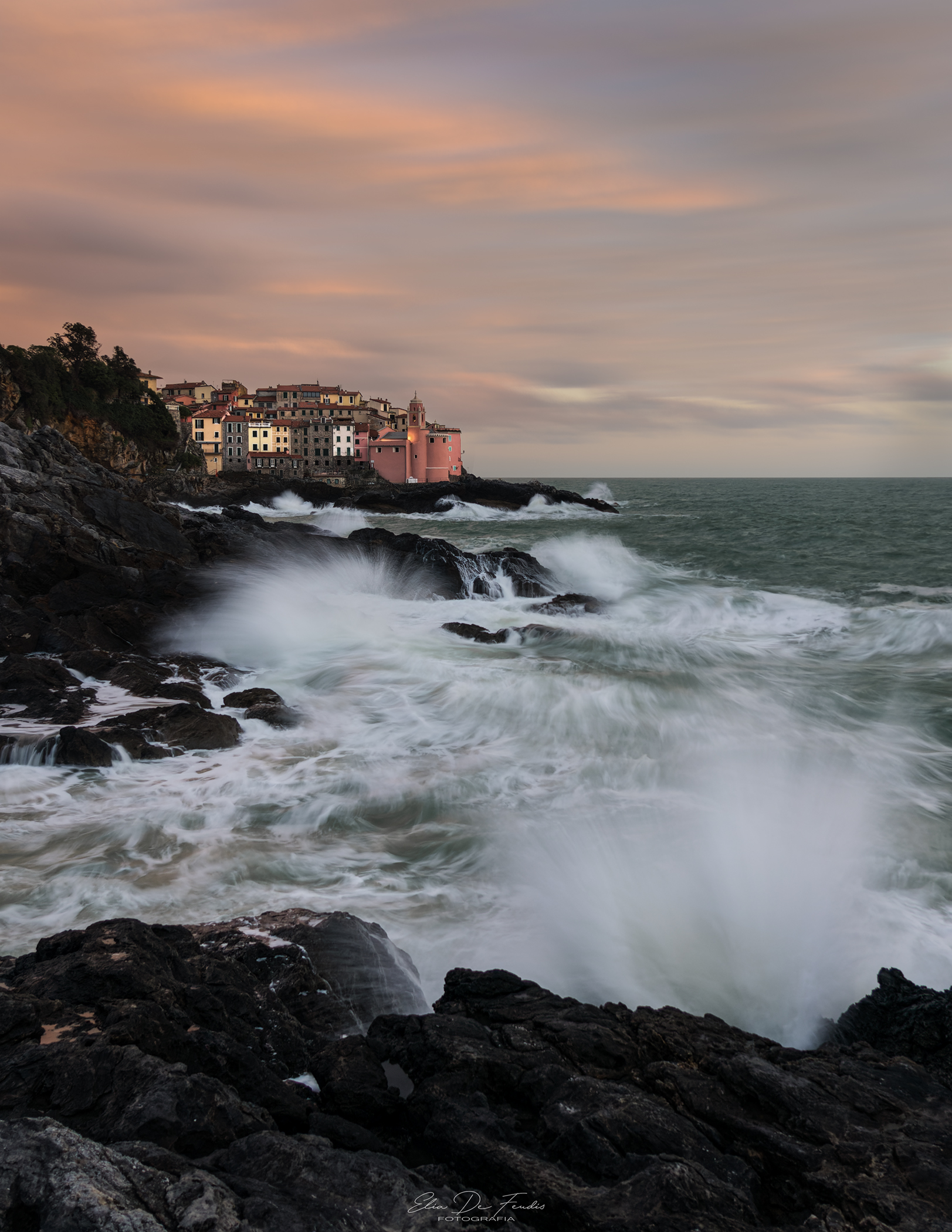 Tellaro dopo il tramonto