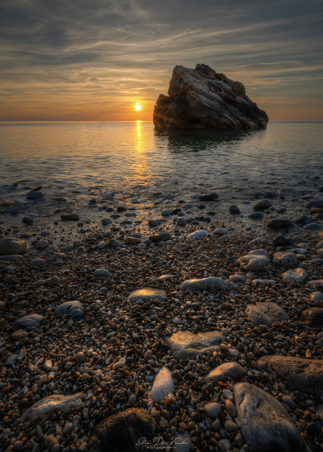 Alba allo Scoglio Gardelleva, Pedaso