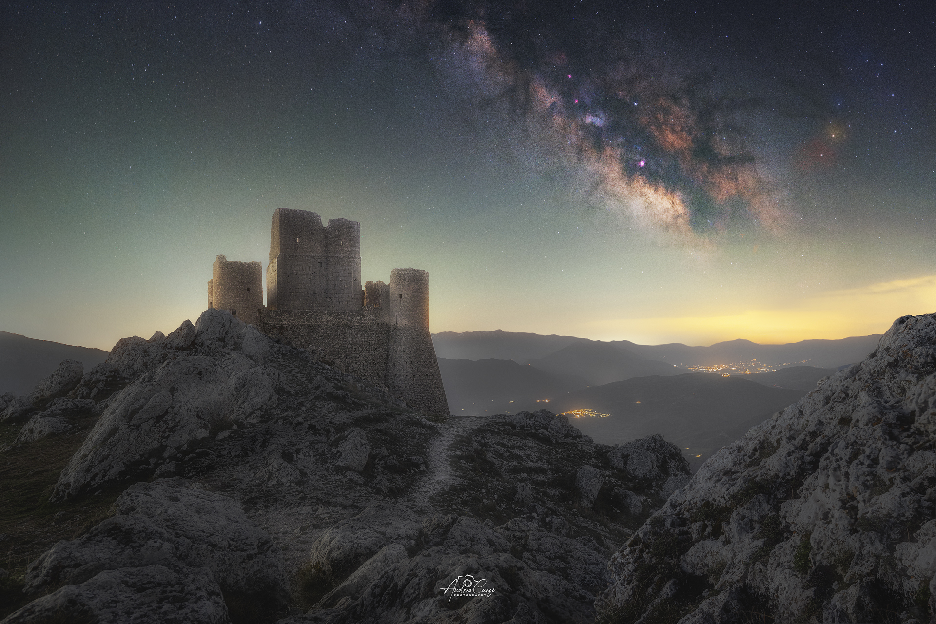 Milky Way in Rocca Calascio