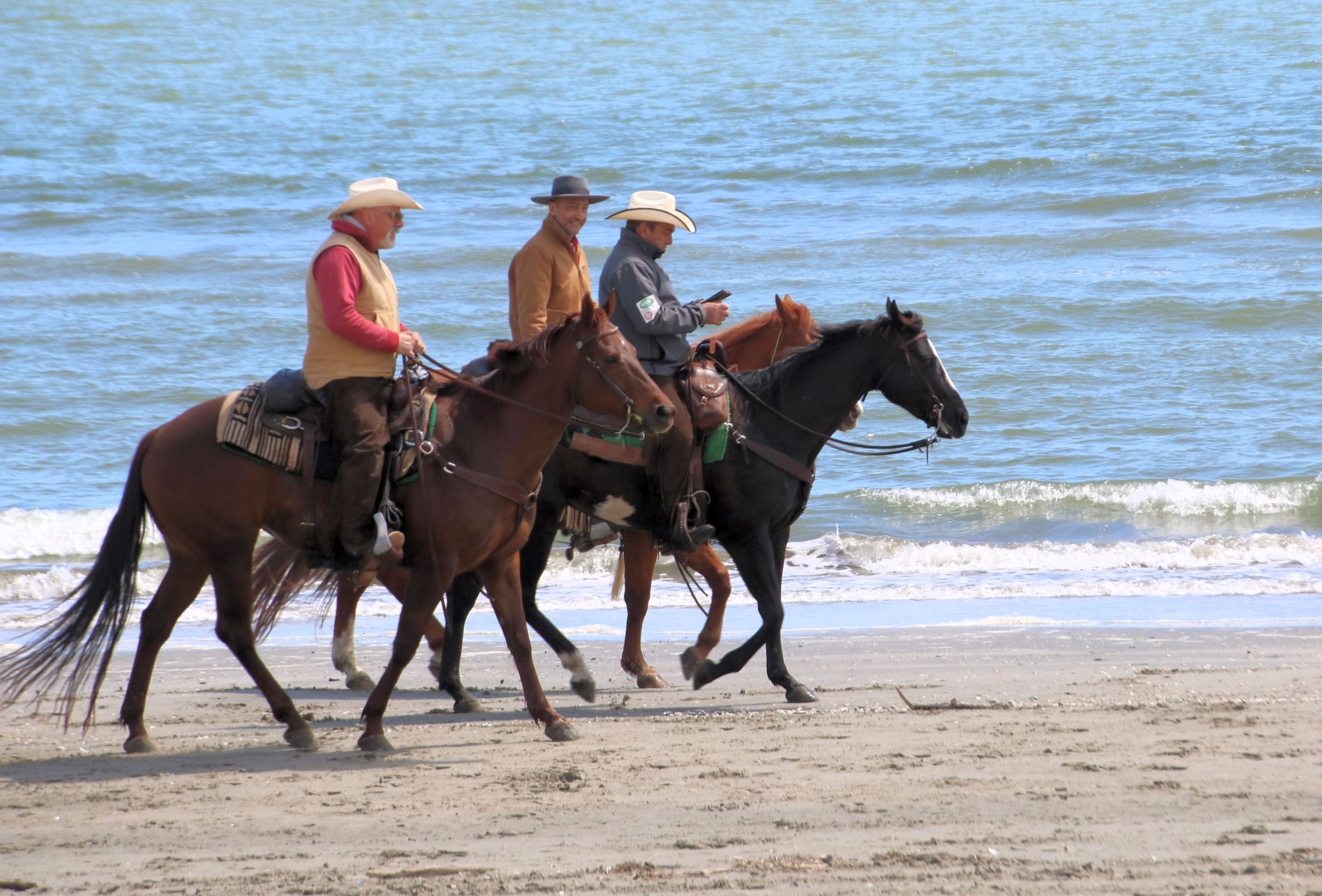 Tre cowboys e uno smartphone