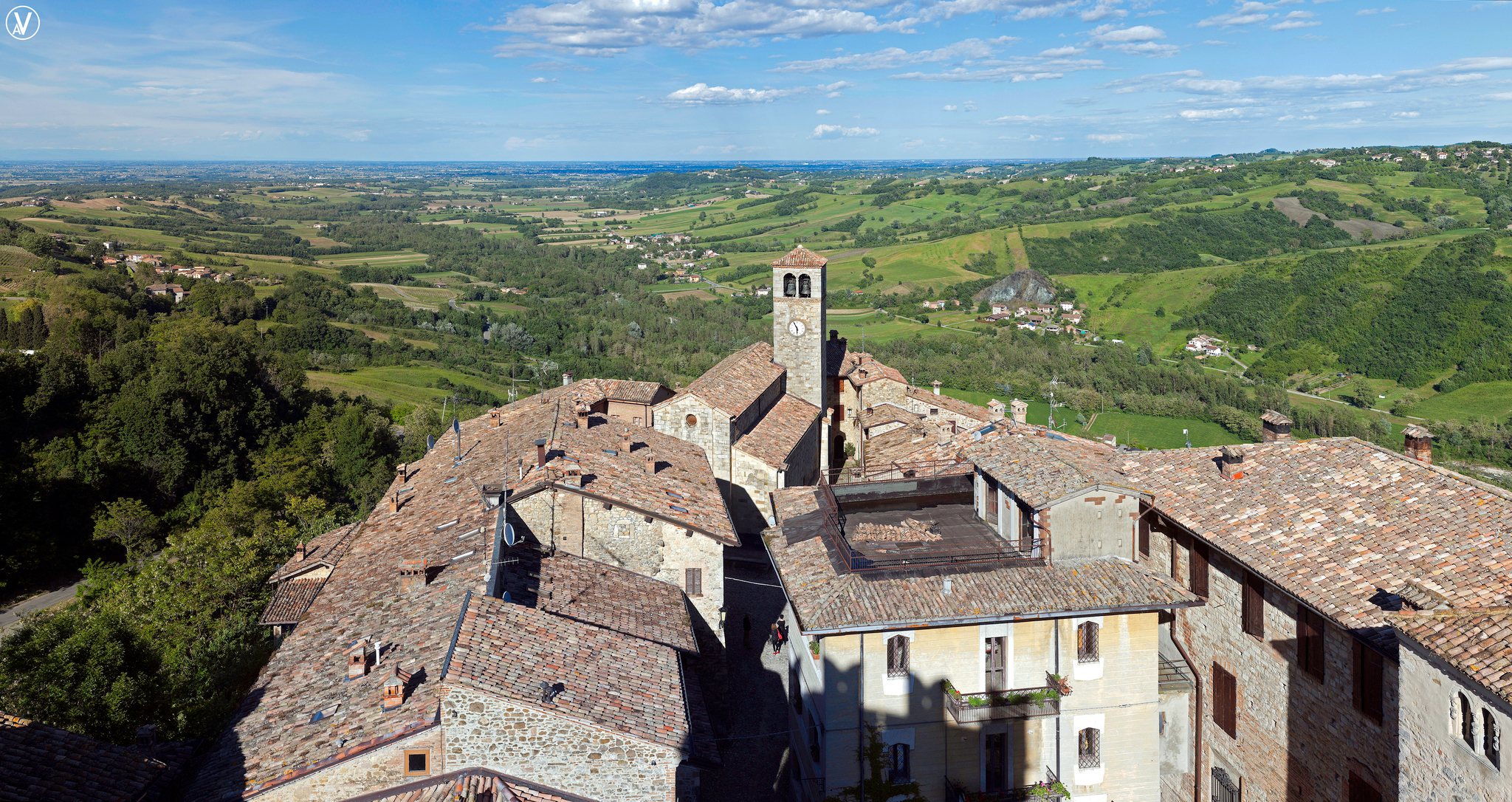 Uno scorcio dal castello