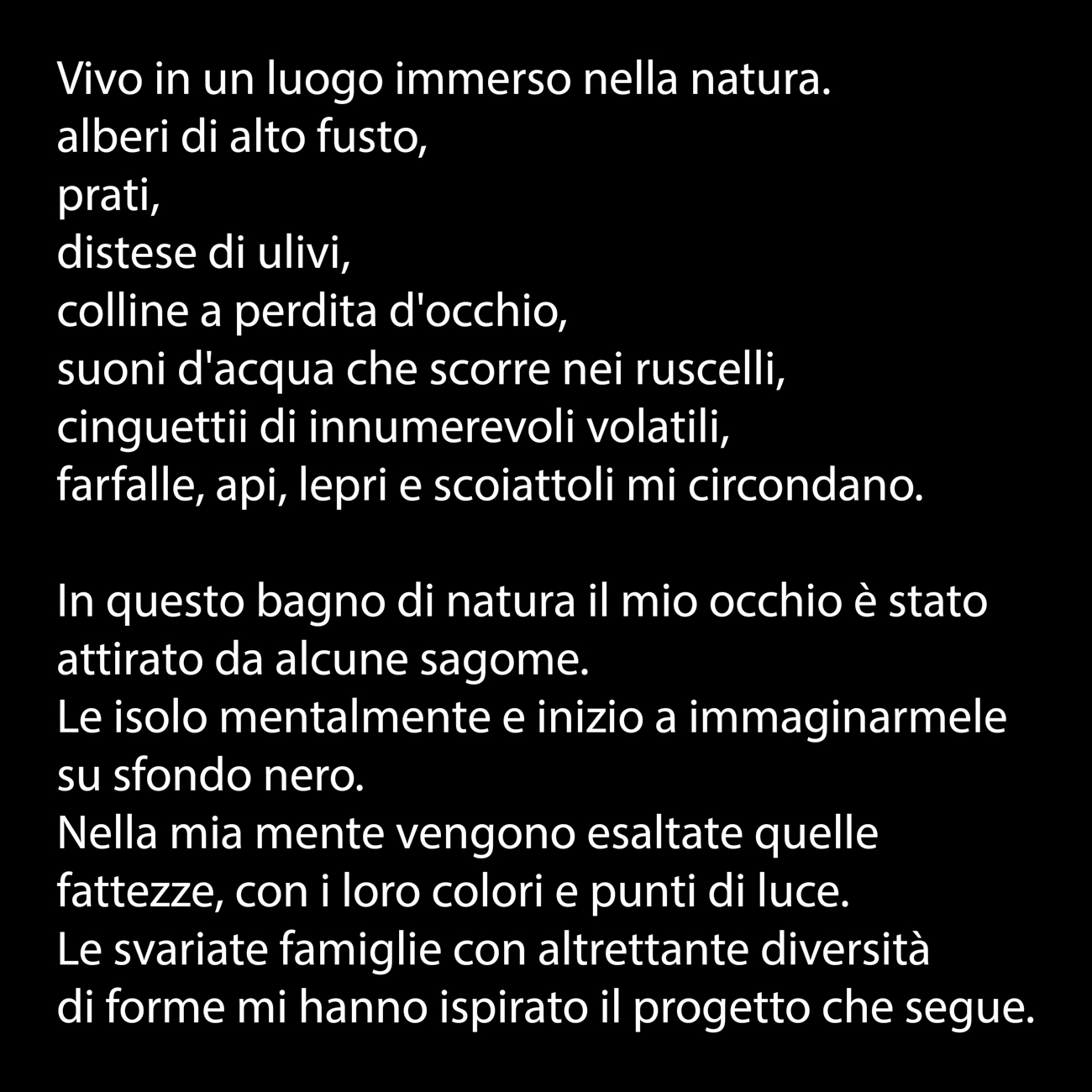 Gallery presentation