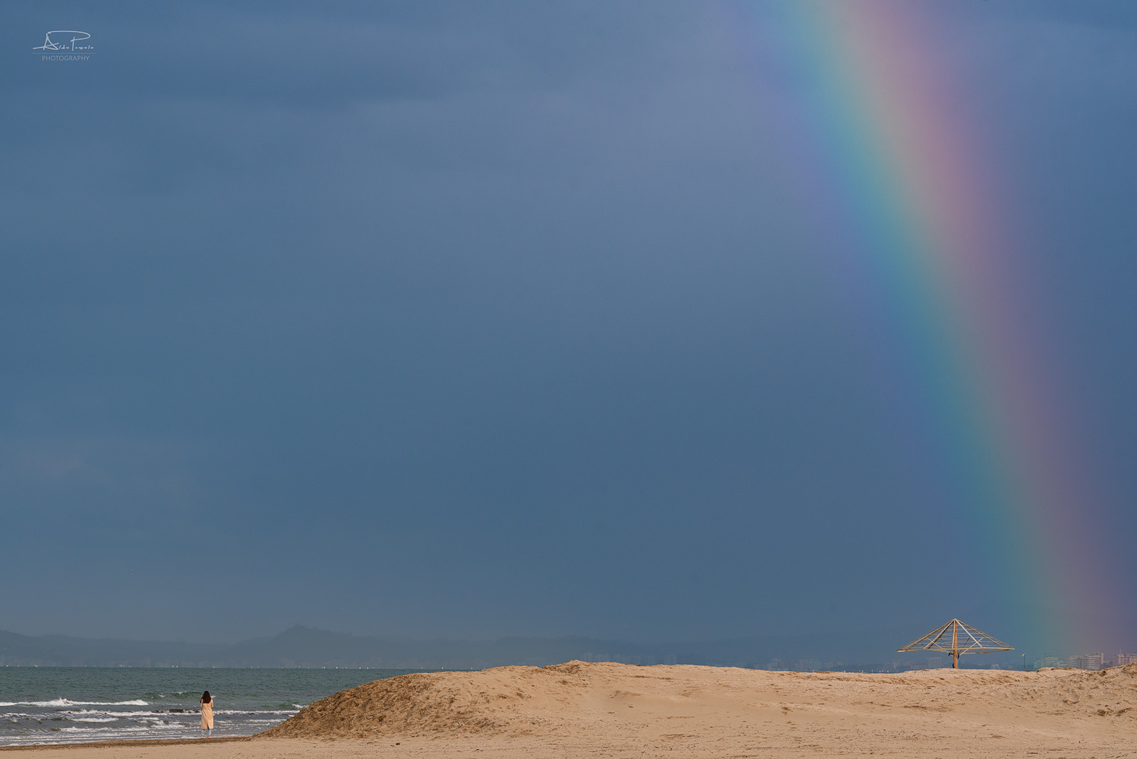 Arcobaleno su Rimini