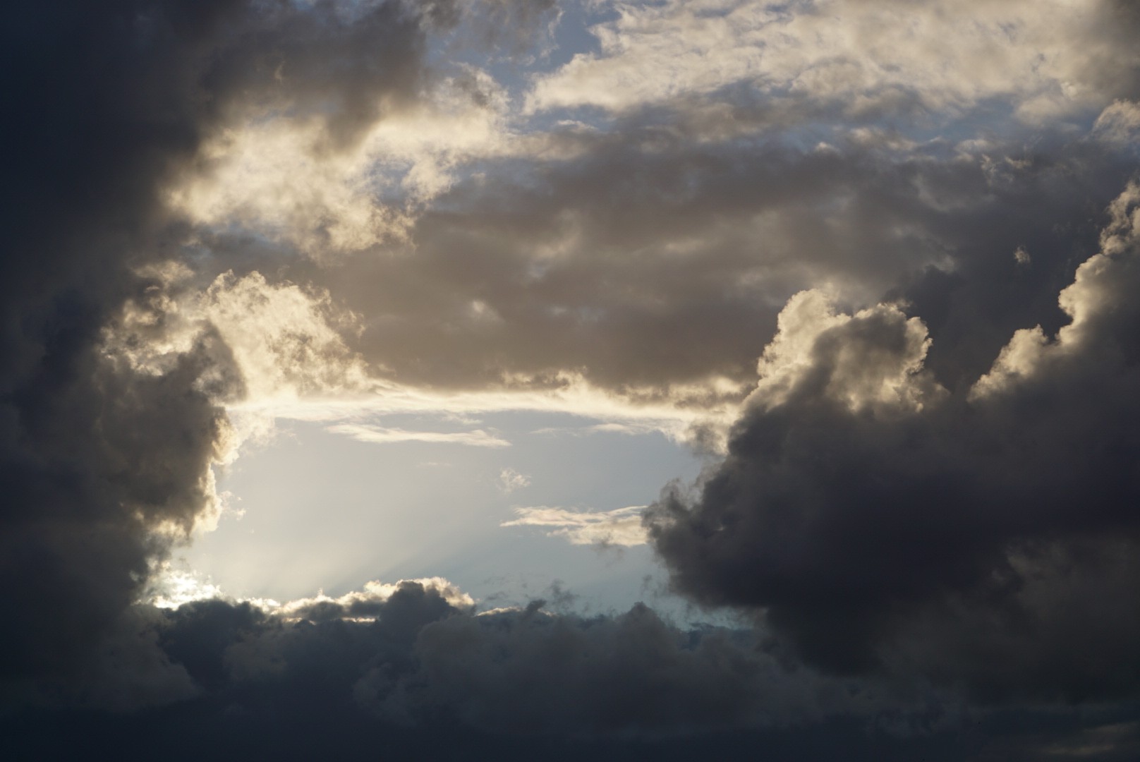 Nuvole al tramonto