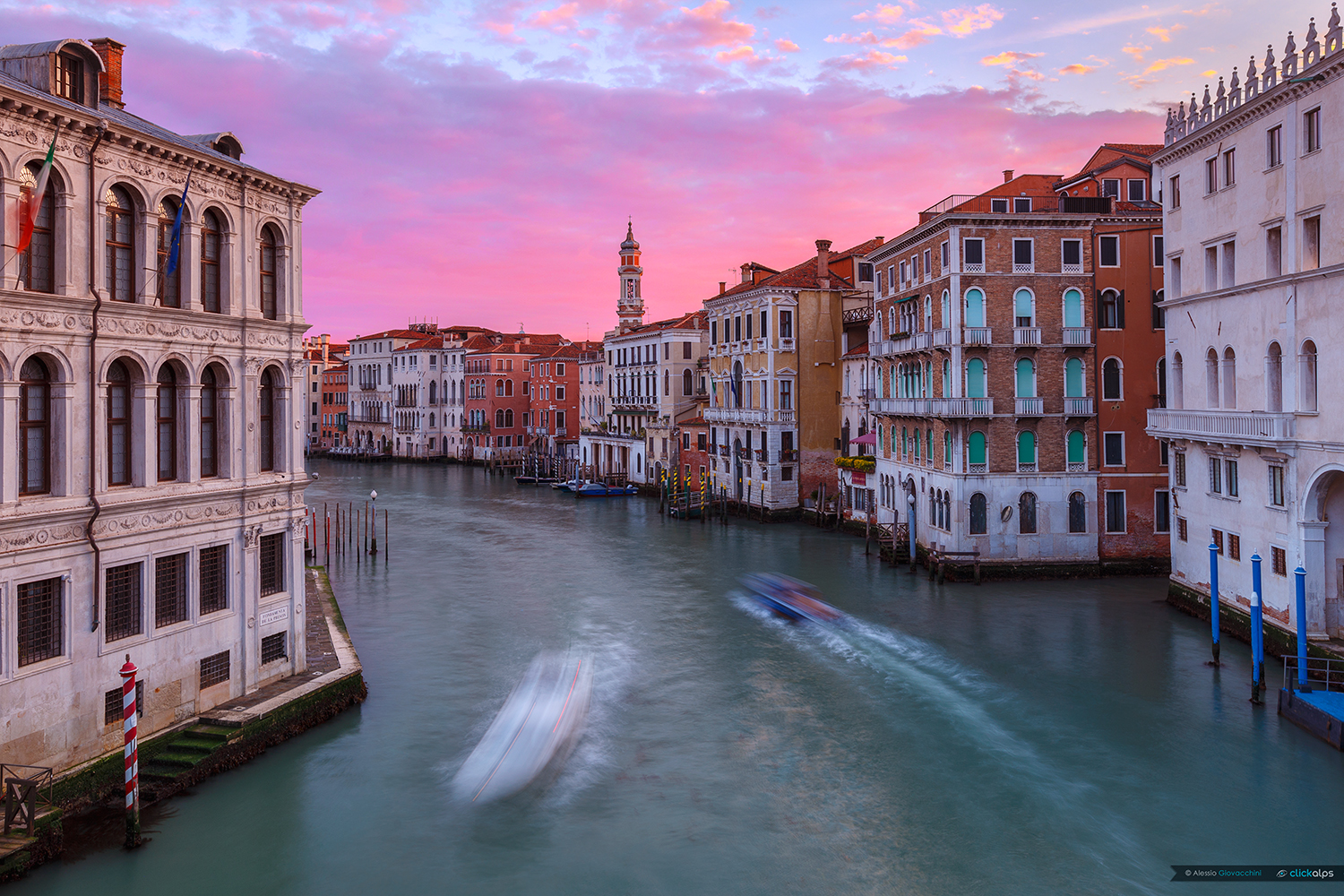 Alba sul Canal Grande, Venezia