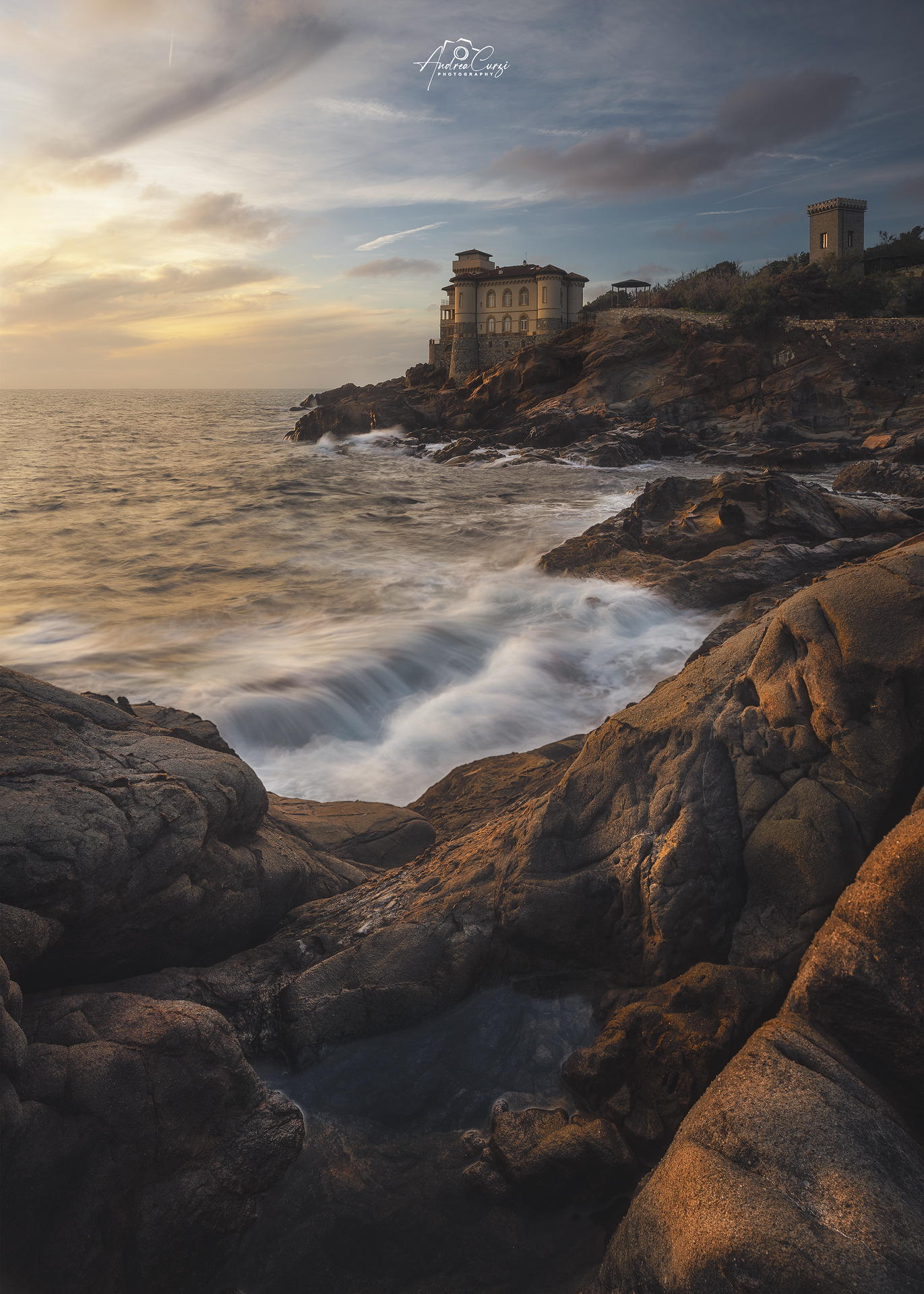 Castello del Boccale at sunset