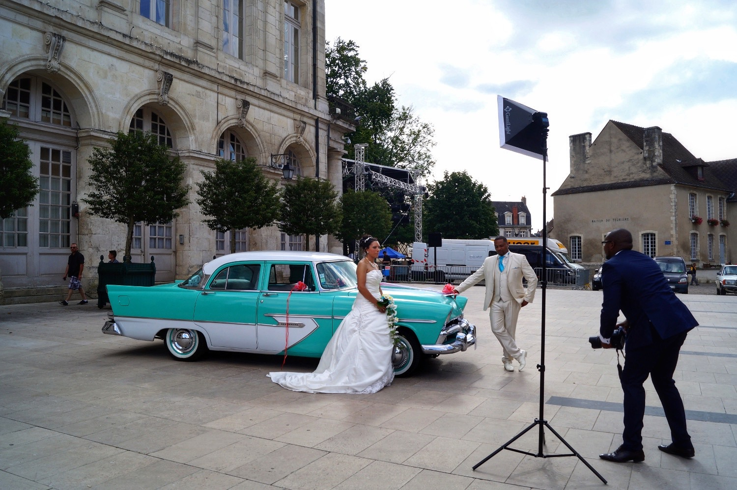 Just married