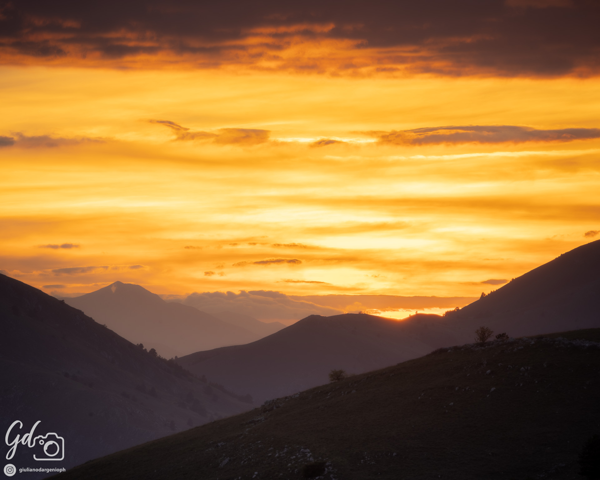 Tramonto a Rocca Calascio