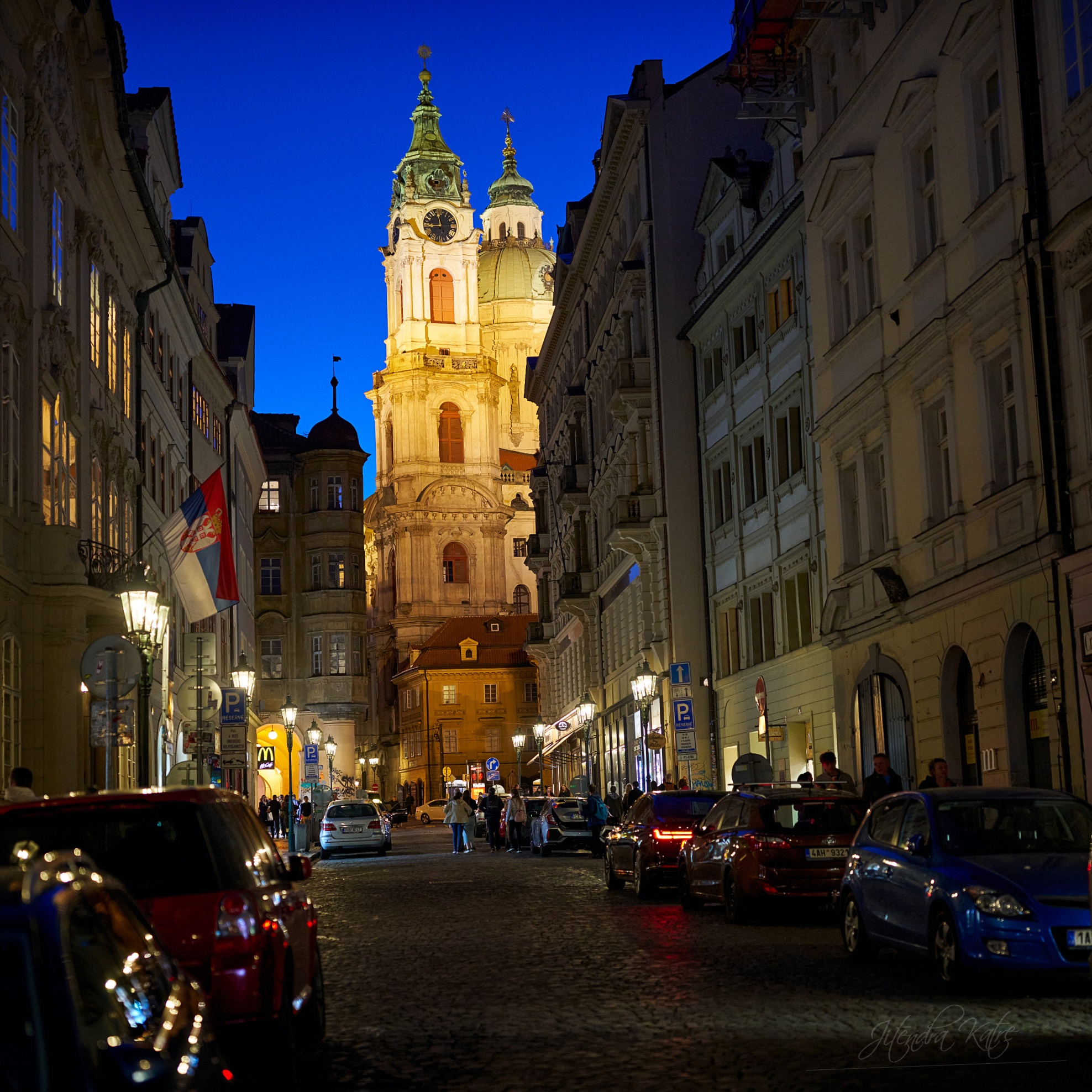An evening in Prague