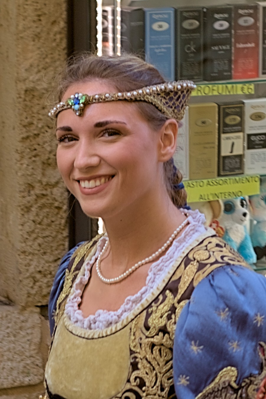 A Lady at the Tournament of the Castles of San Marino