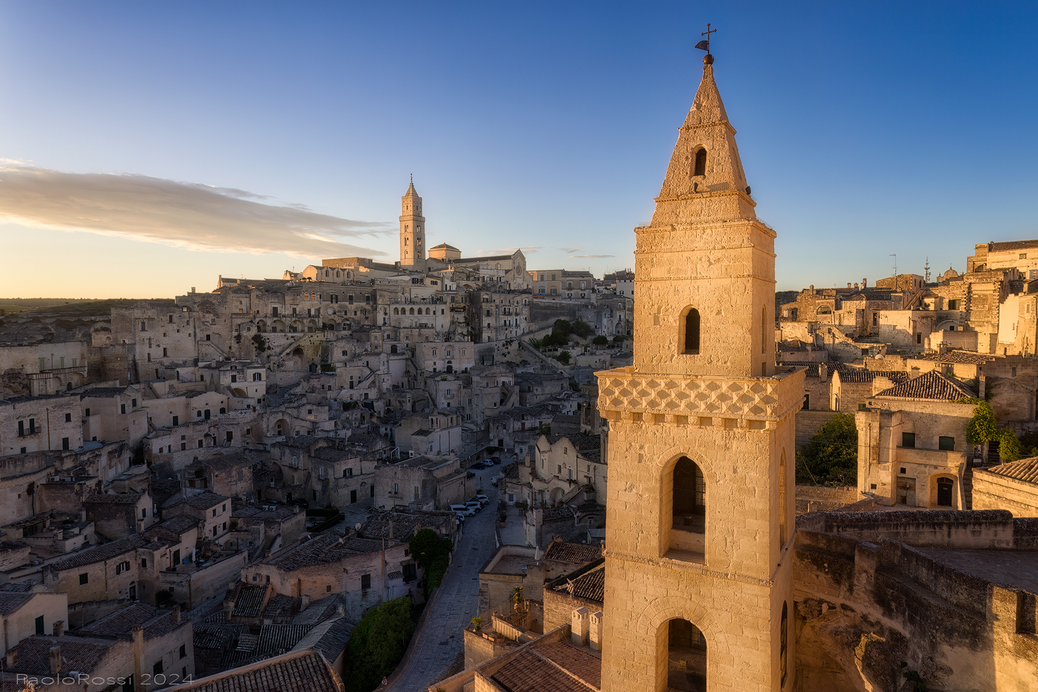 Matera at sunrise...