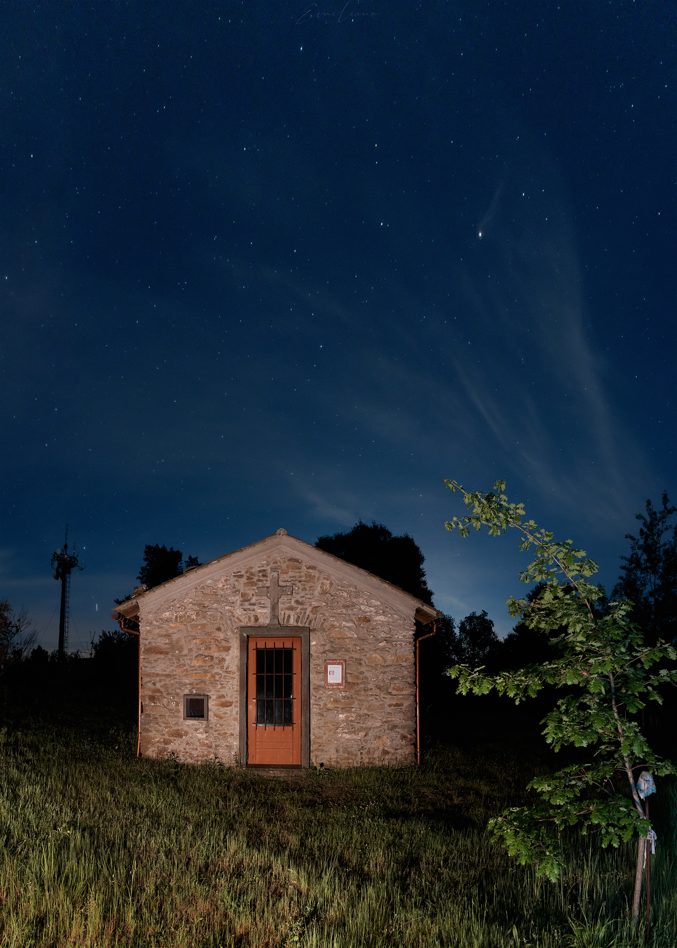 Chapel under the stars