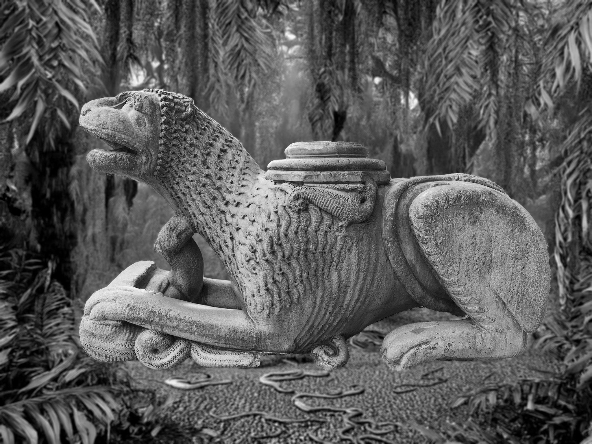 The Petrified Lion