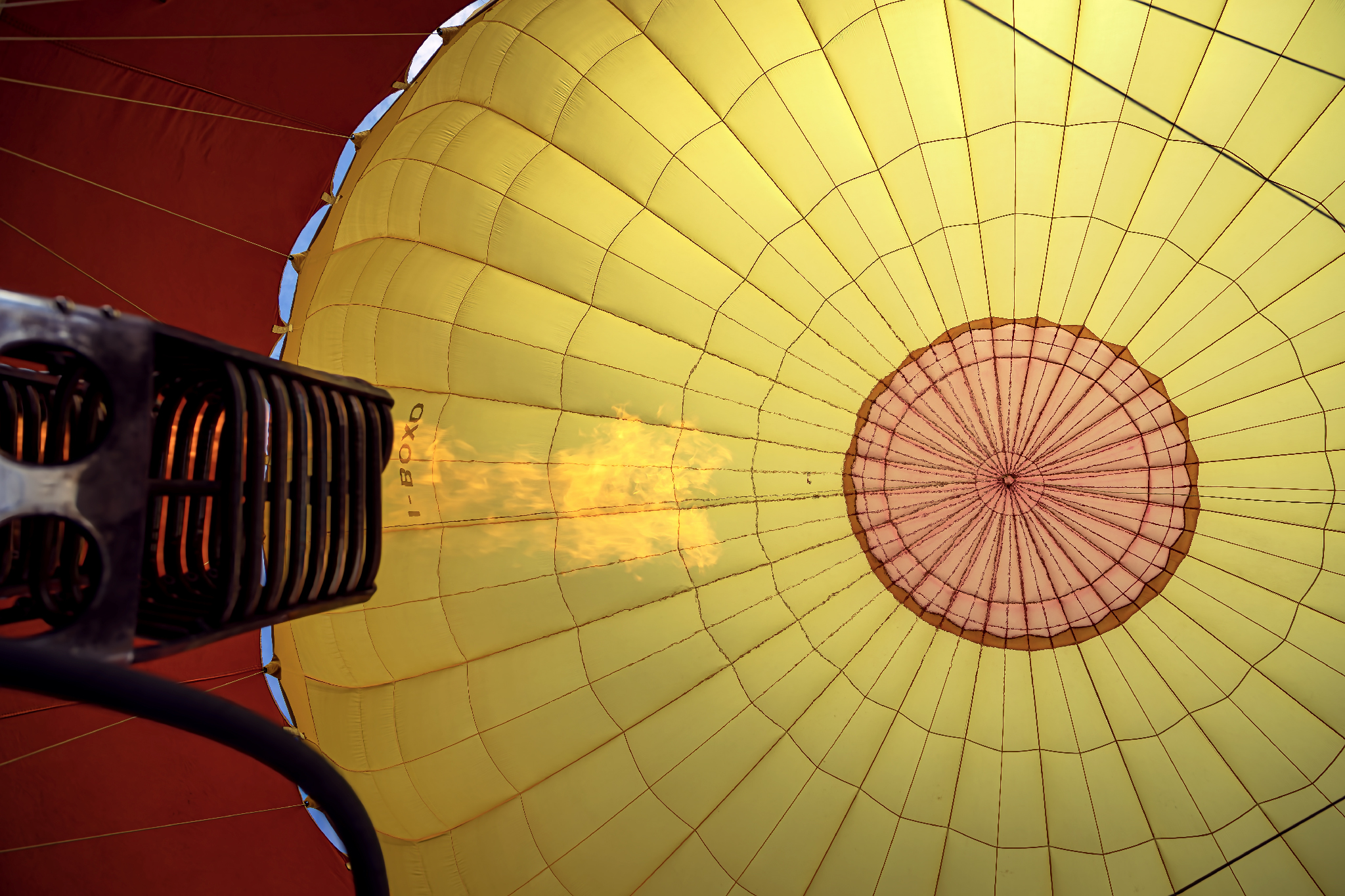 Dentro la Mongolfiera