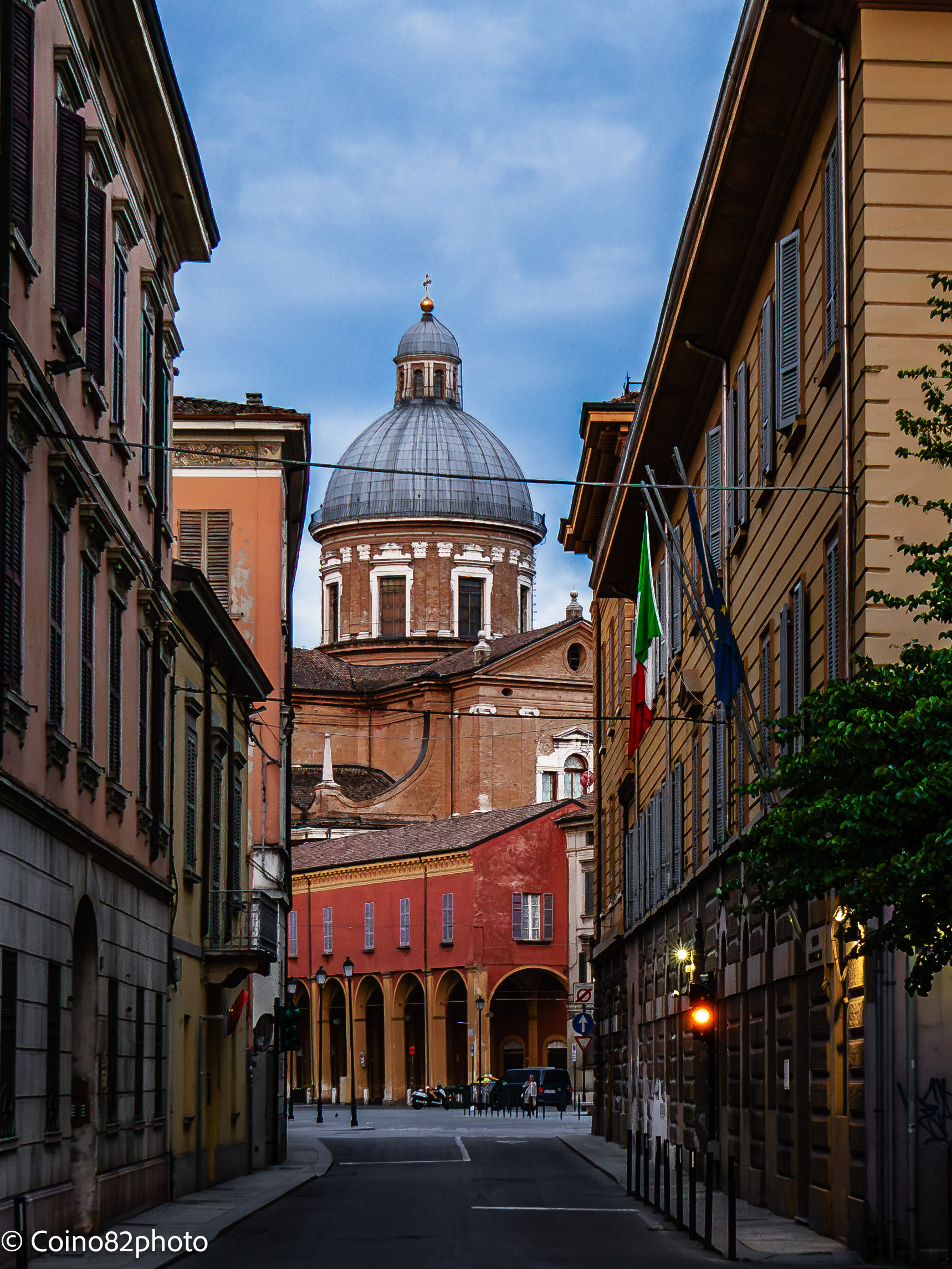 scorcio città Reggio Emilia
