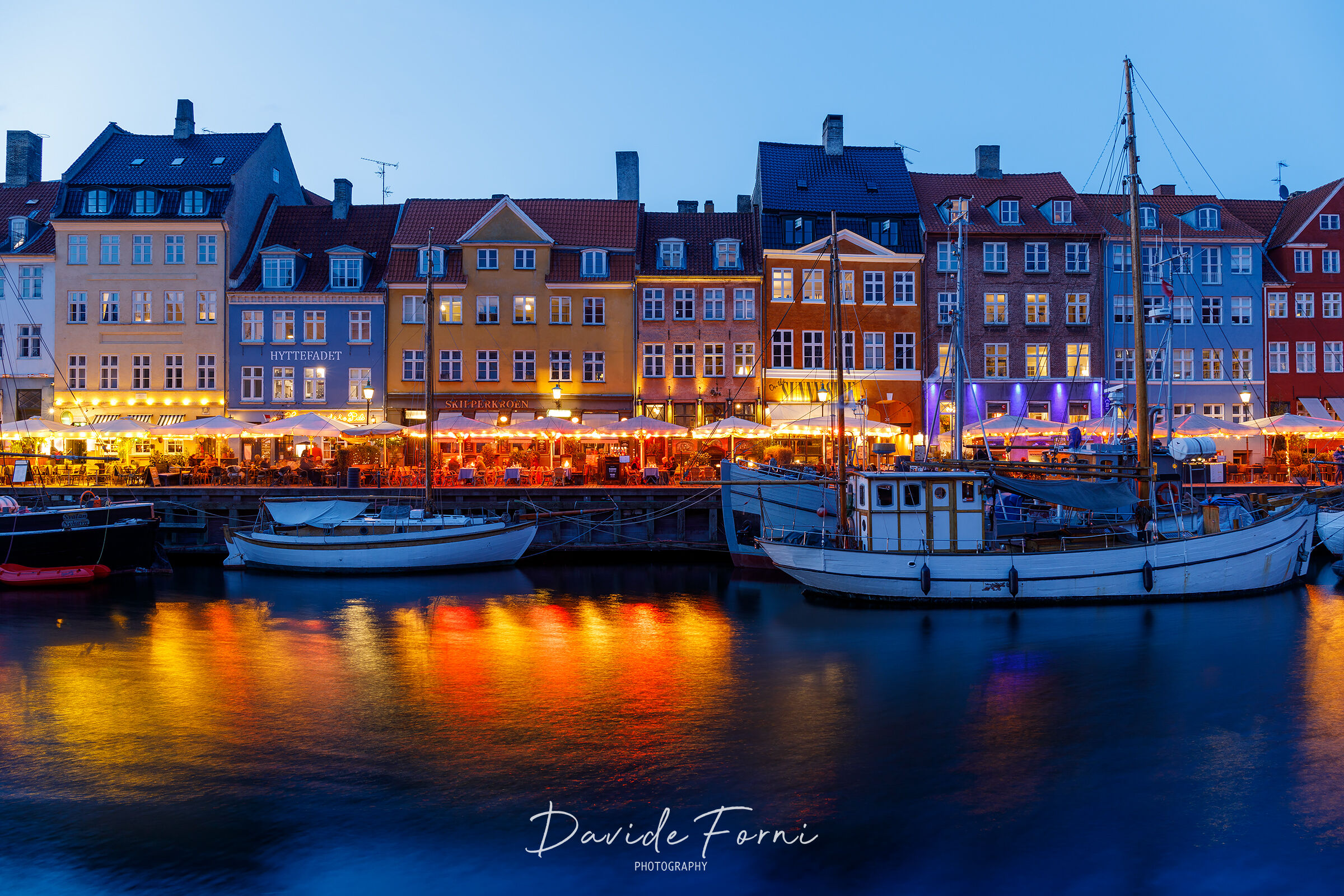 Nyhavn - Ora blu al vecchio porto di Copenhagen