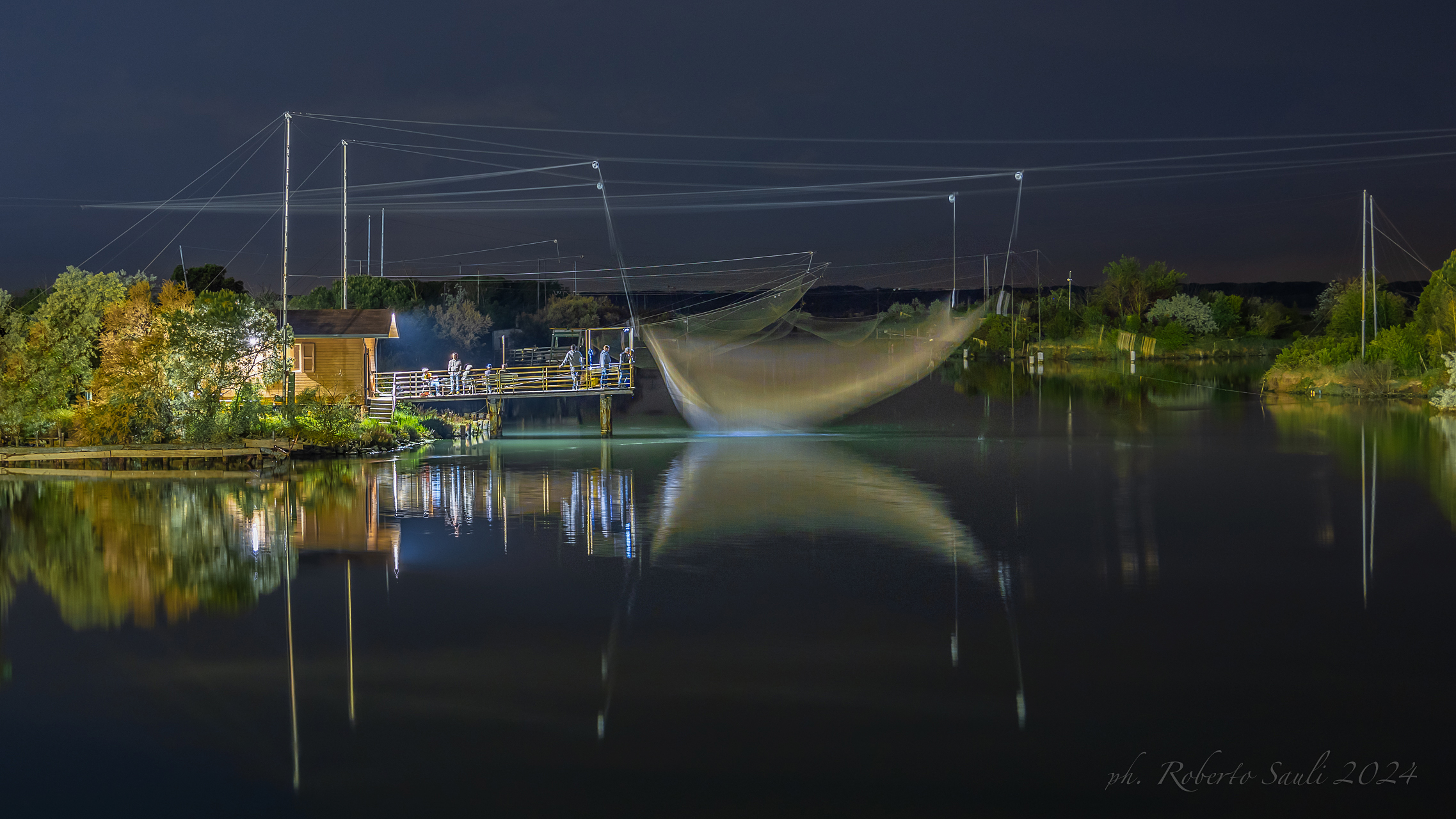 Capanno da pesca o bilancione o padellone... "e padl&og...
