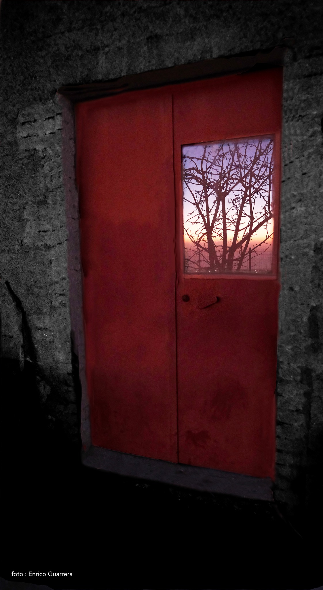 When the doors light up with sunshine.