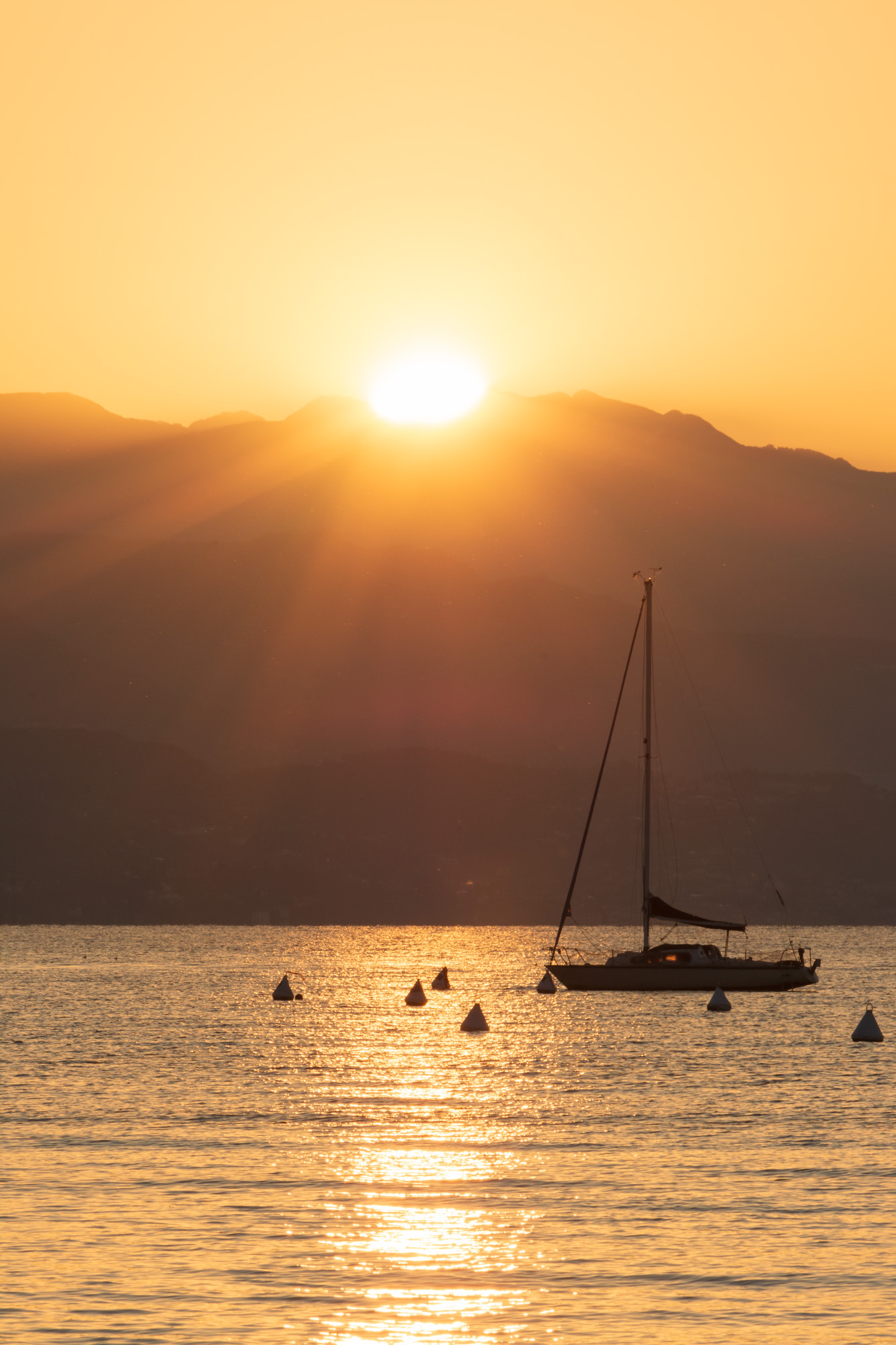 Spunta il sole sul Garda