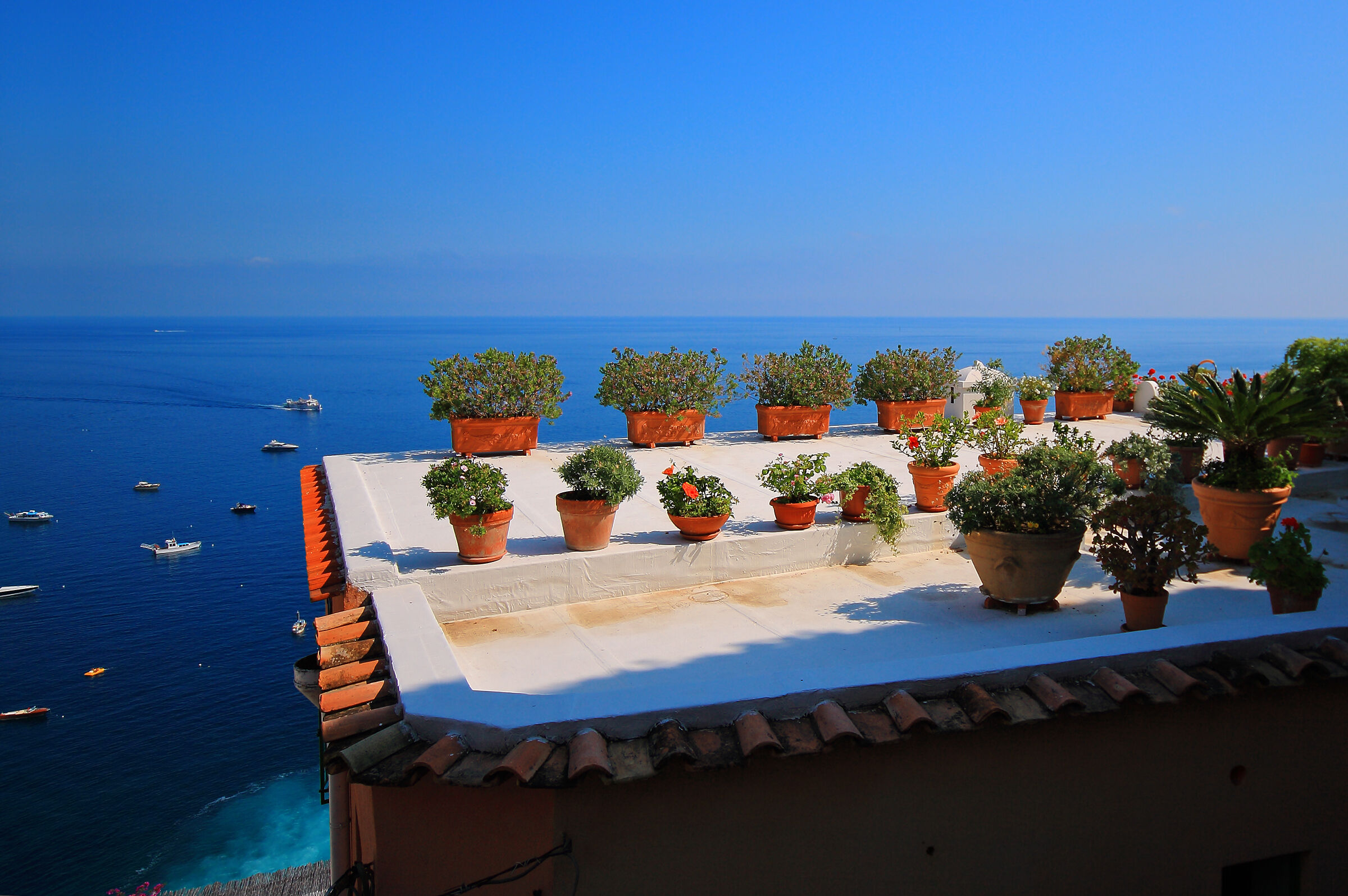 La terrazza.