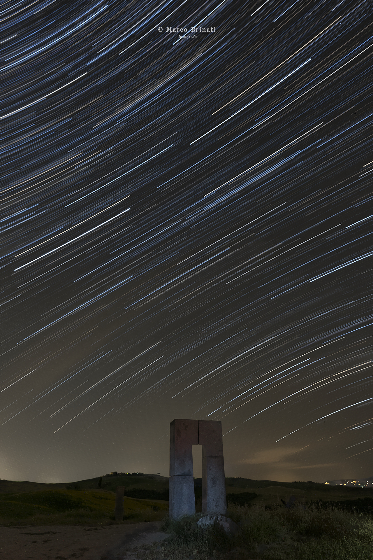 Star Trail al Sito Transitorio