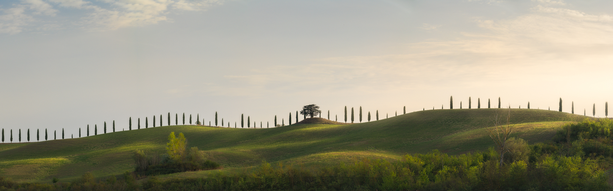 Panorama Crete Senesi