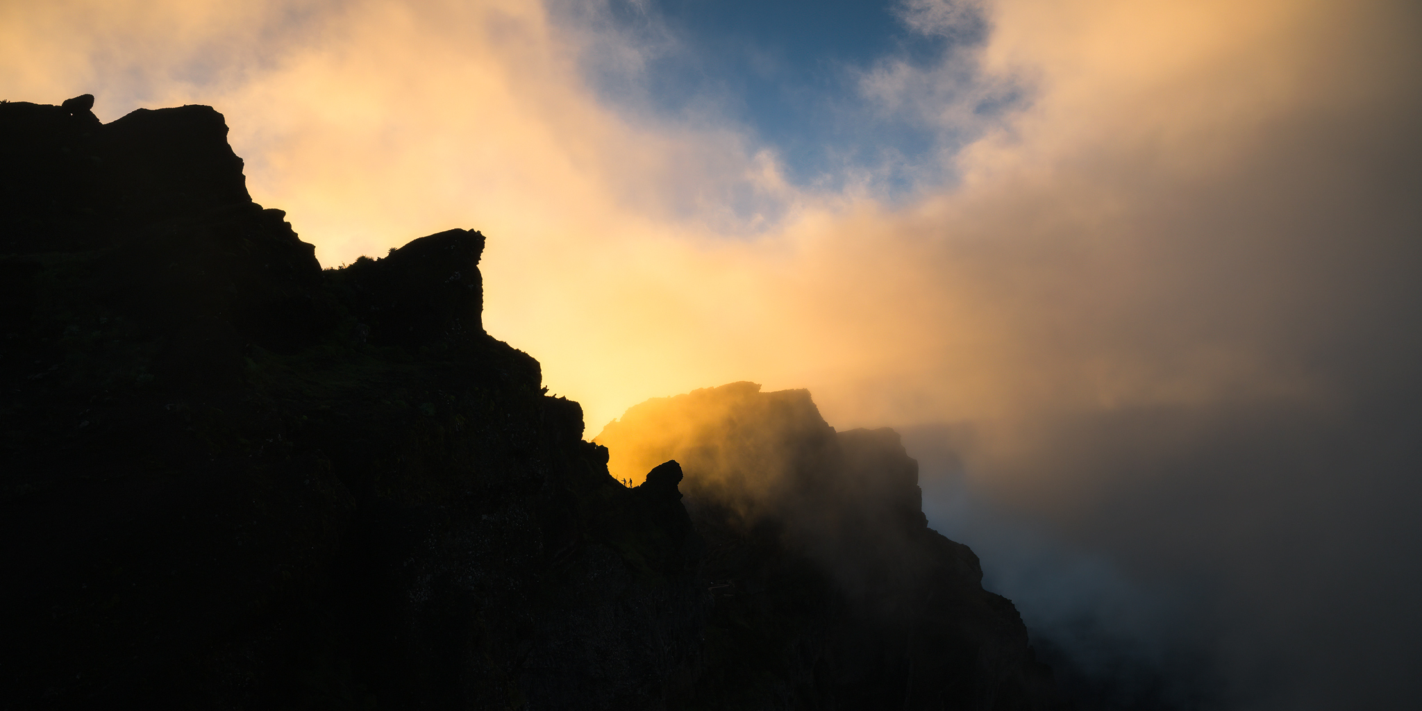 Luce magica al Pico Do Areeiro