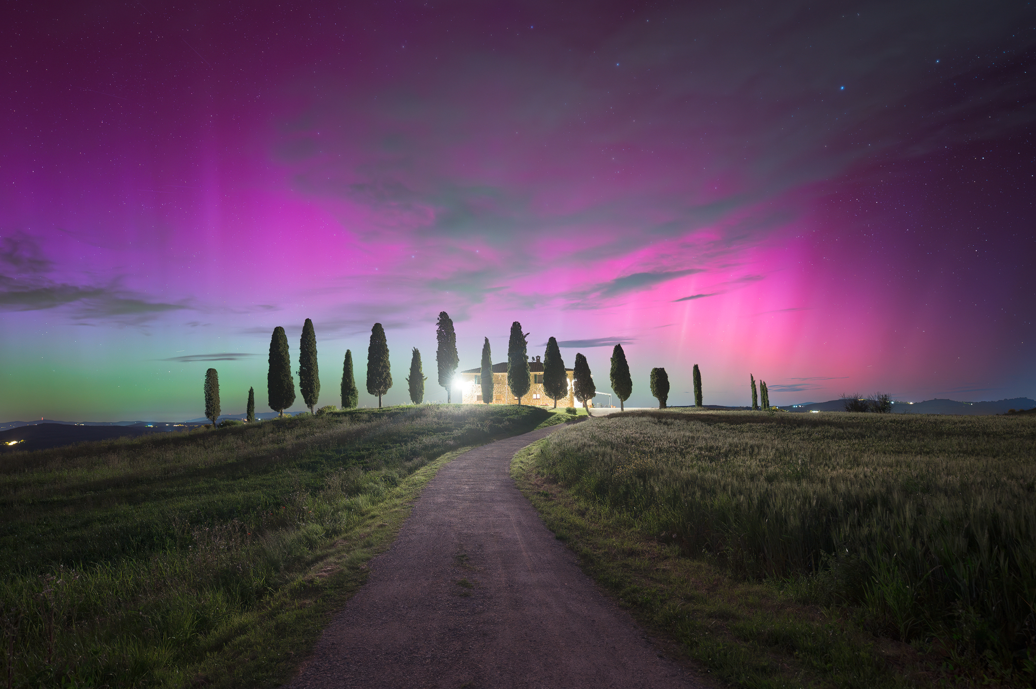 Aurora ai Cipressini