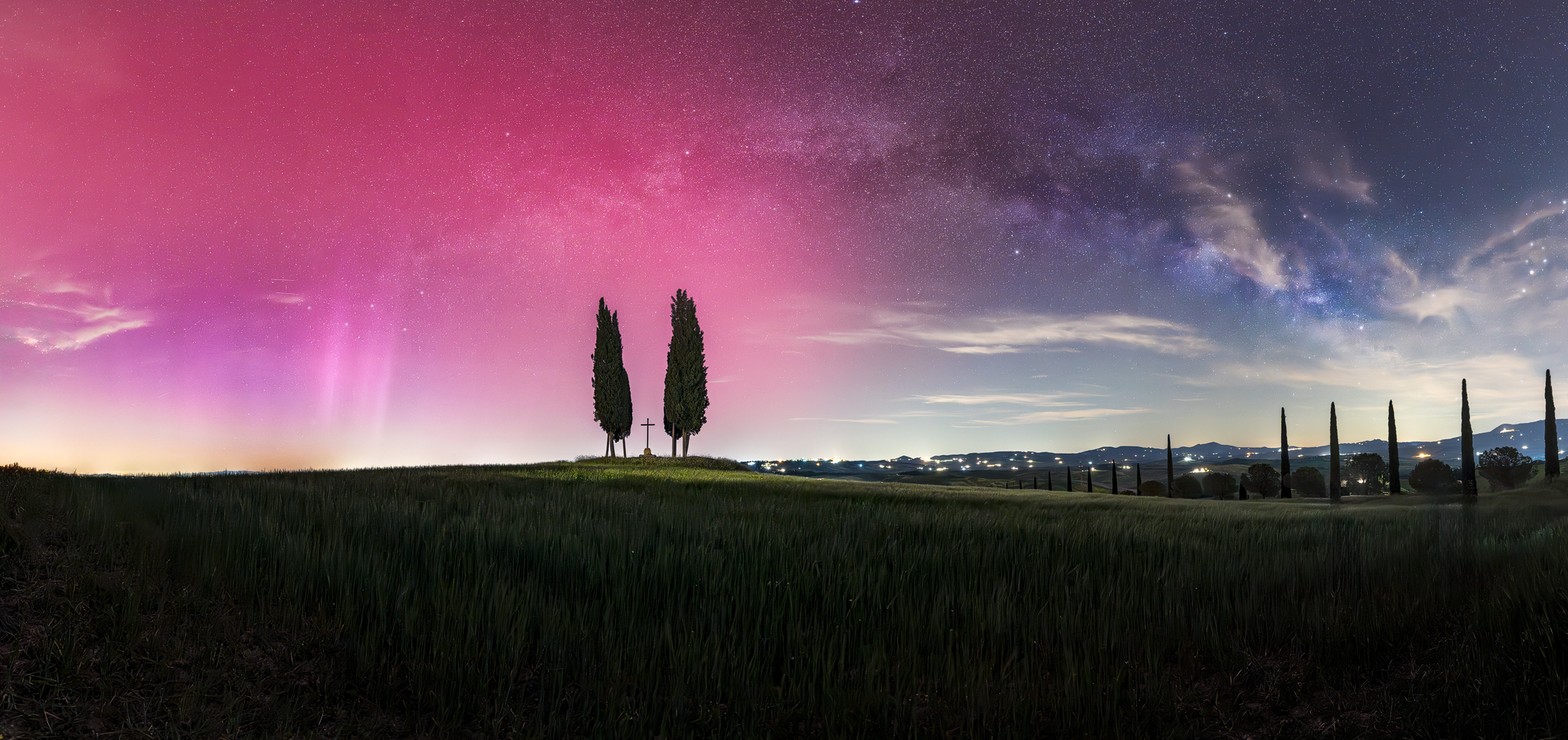 La Via Lattea e il SAR sulla Croce di Prata