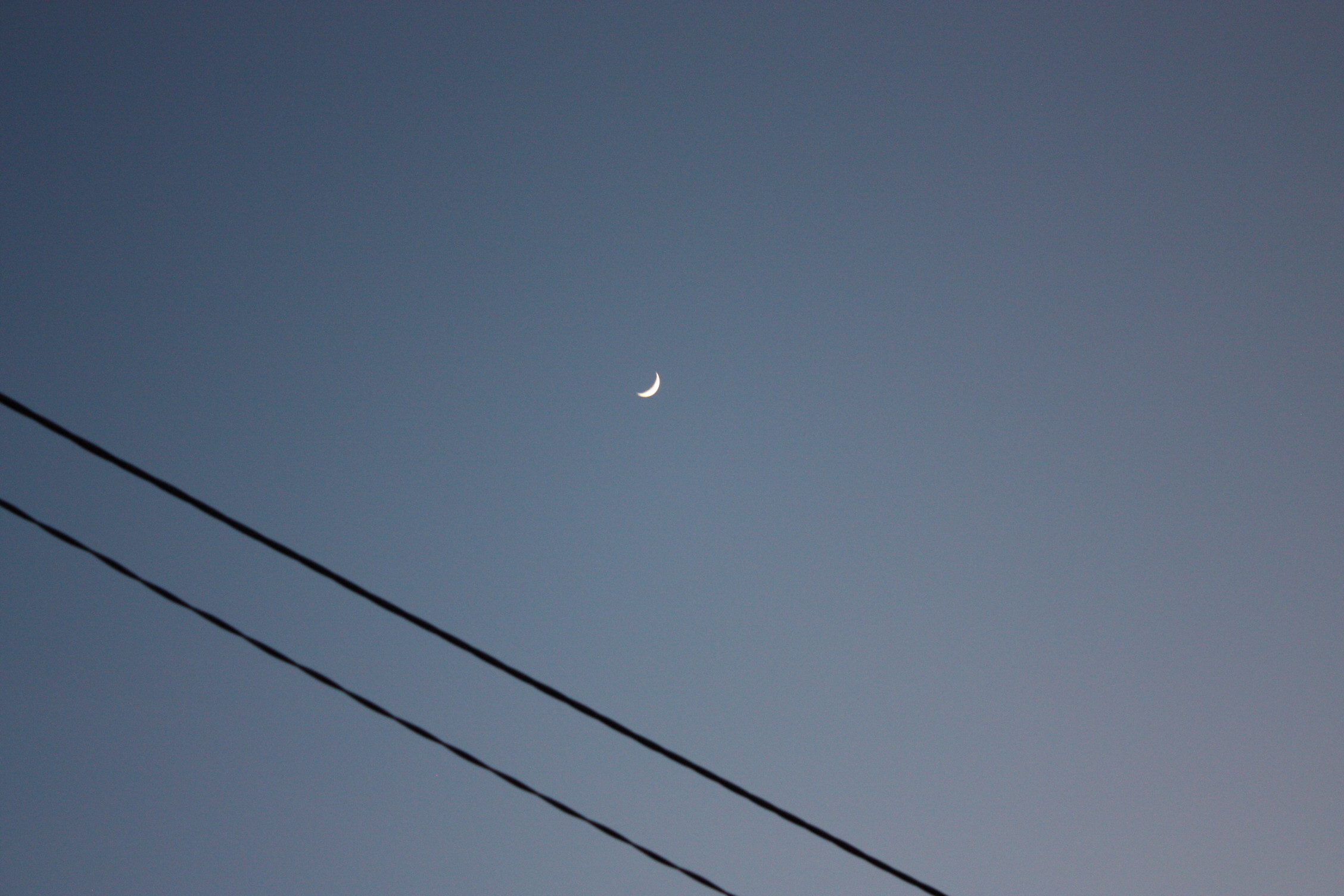 Waxing moon