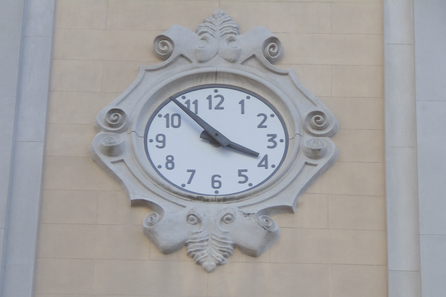 Clock of the church of San Rocco