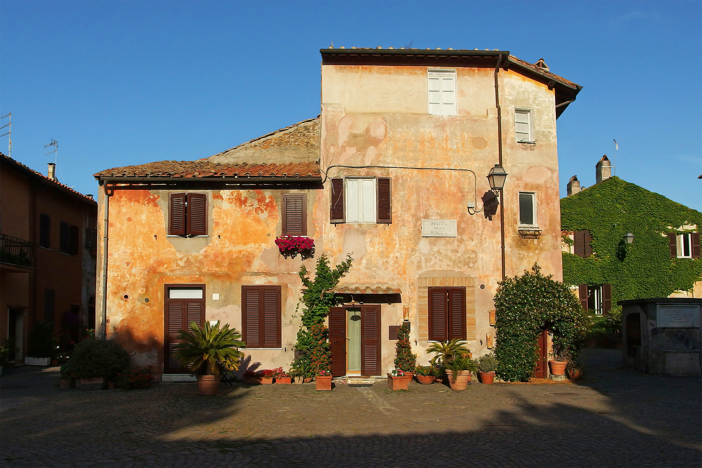 Borgo di Ostia antica.