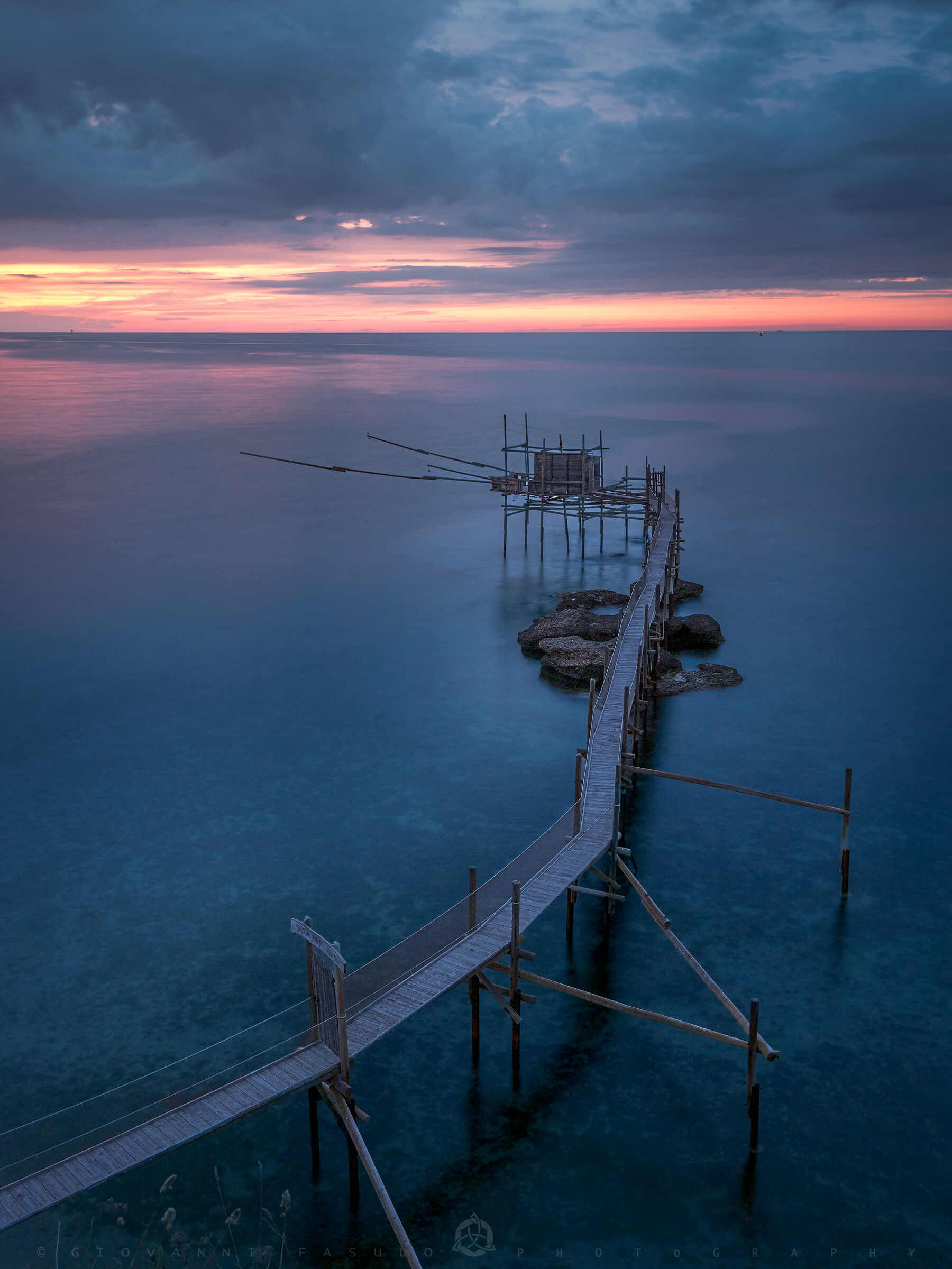 Last sun at Punta Aderci