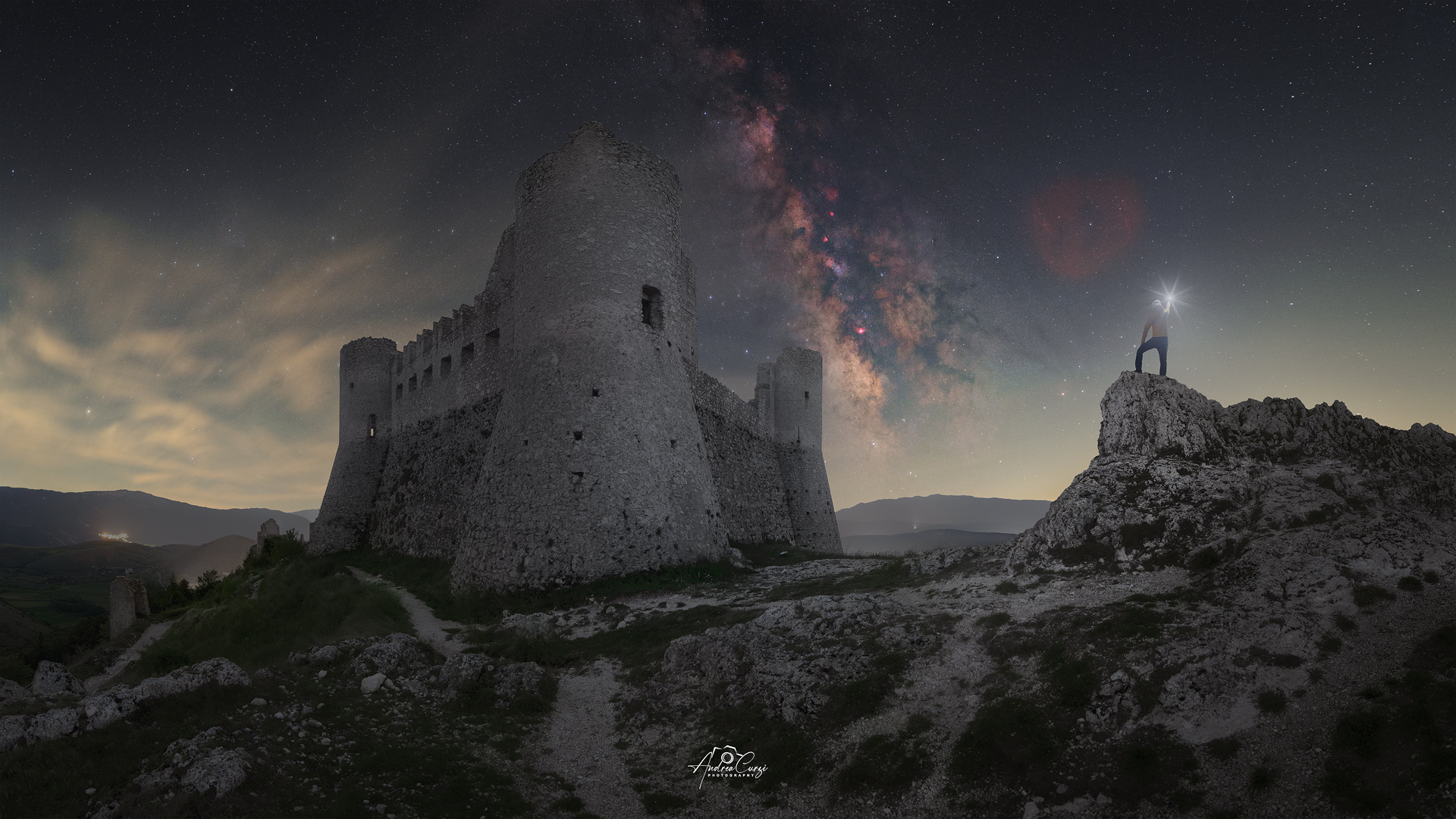 Milky Way in Rocca Calascio