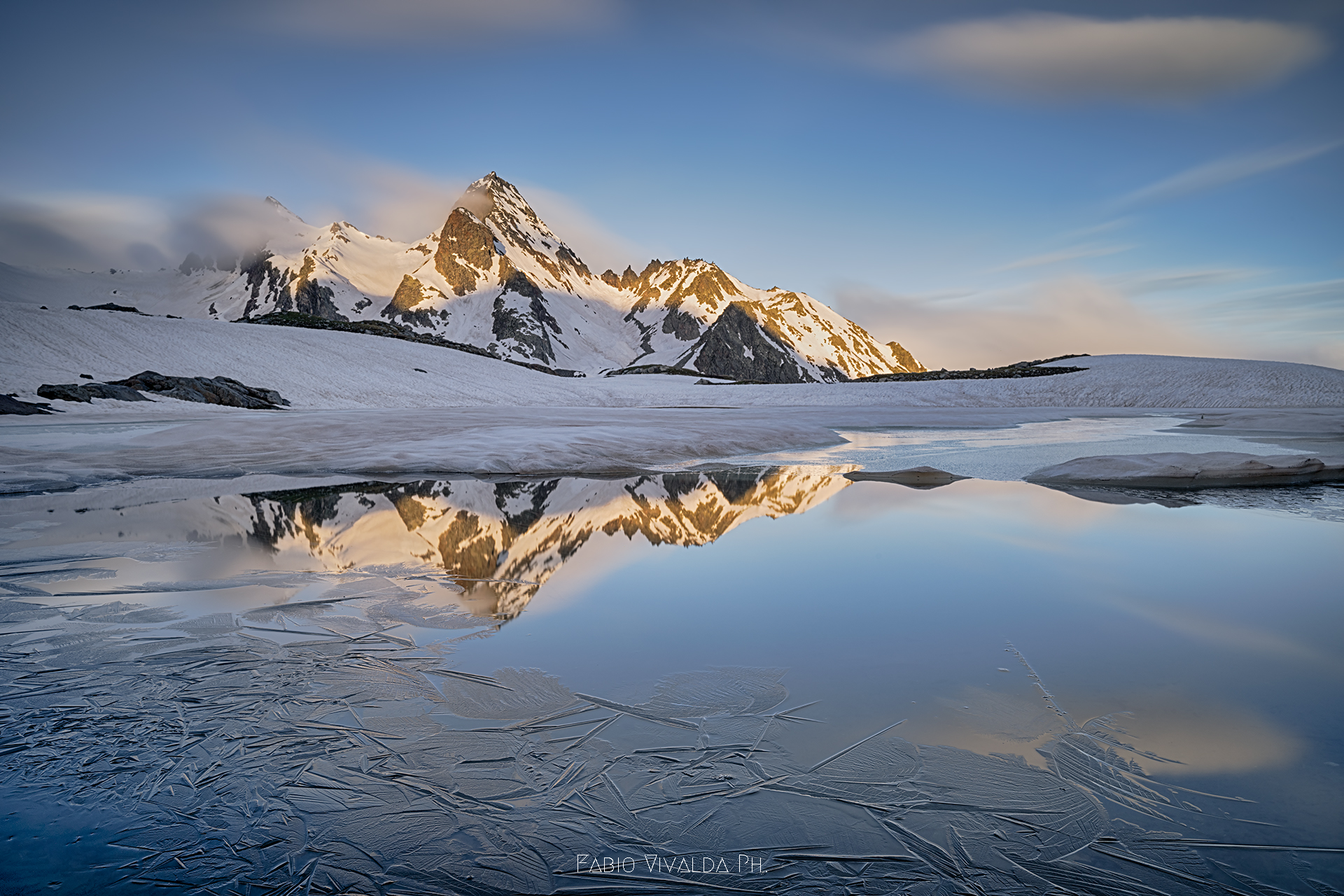 Sunrise at the Upper Leg of Rutor