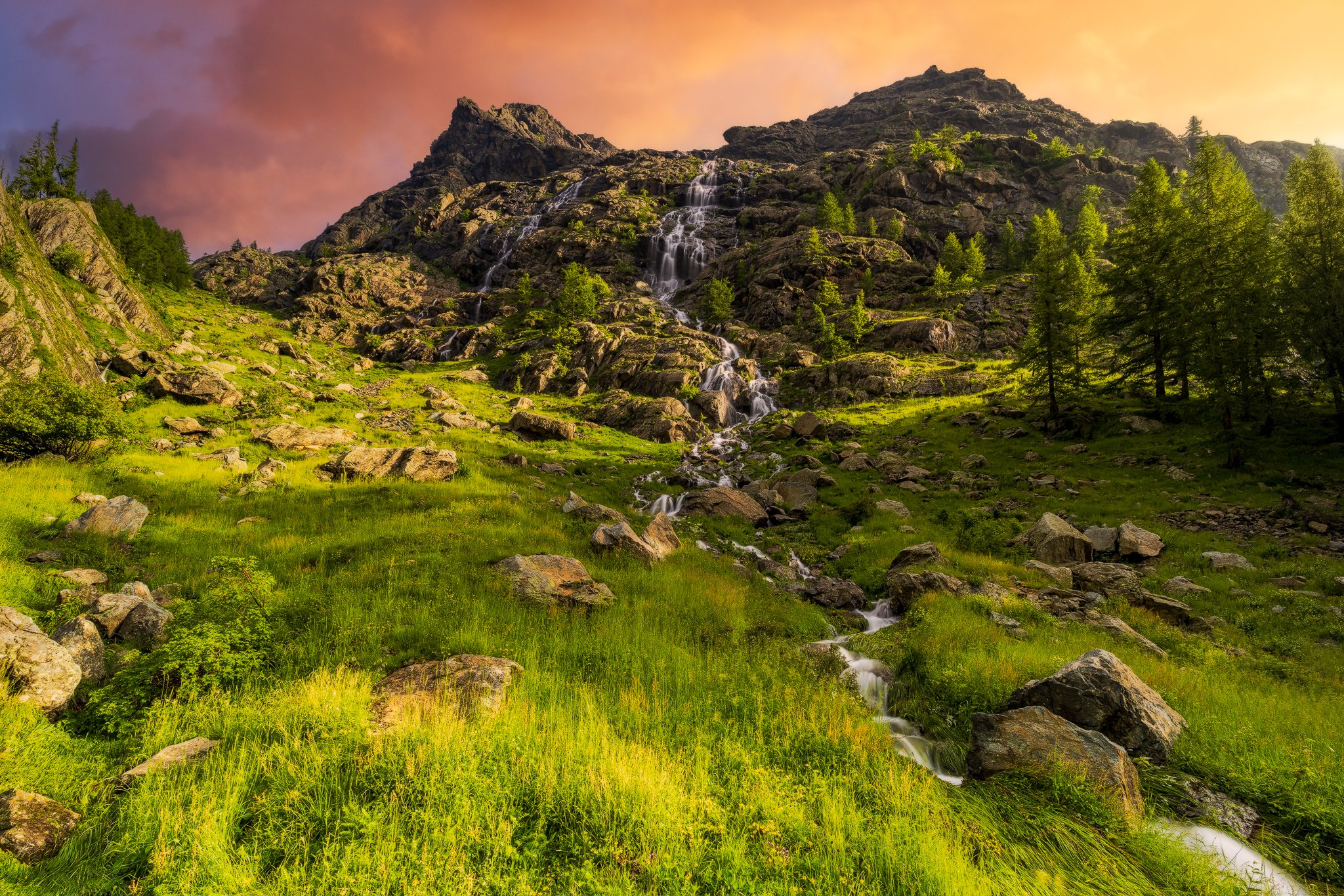 Alba al Pian della Mussa