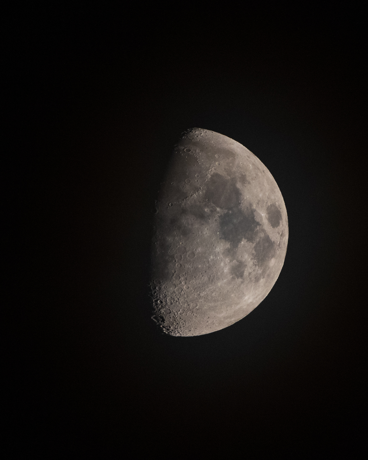 Moon "a man" with 600mm