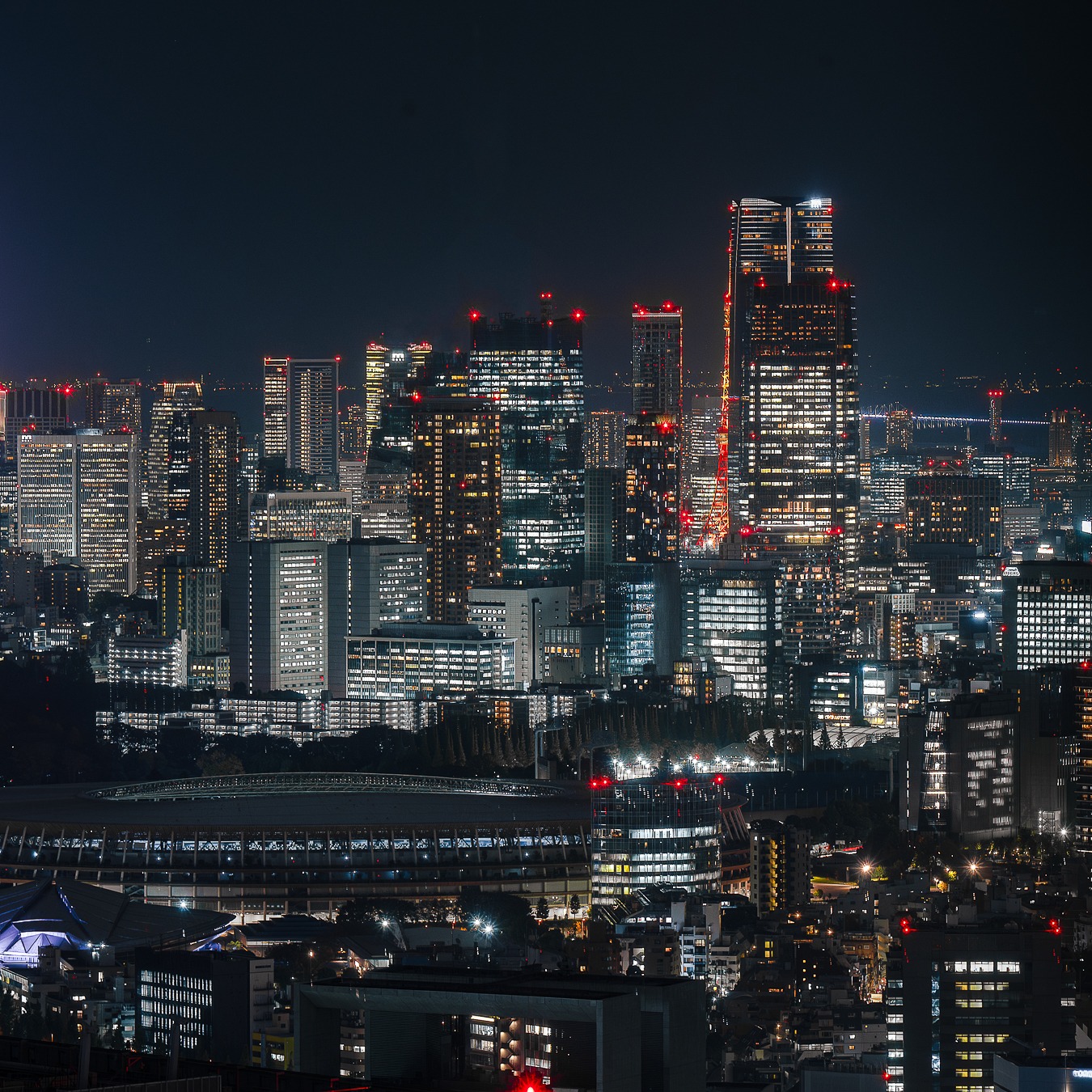 Tokyo skyline