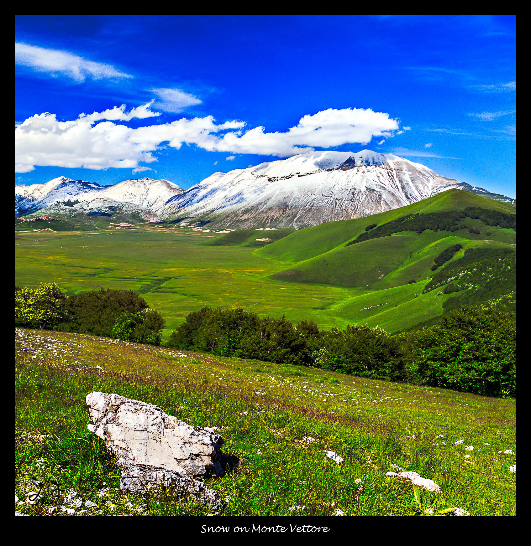Snow on Monte Verrore