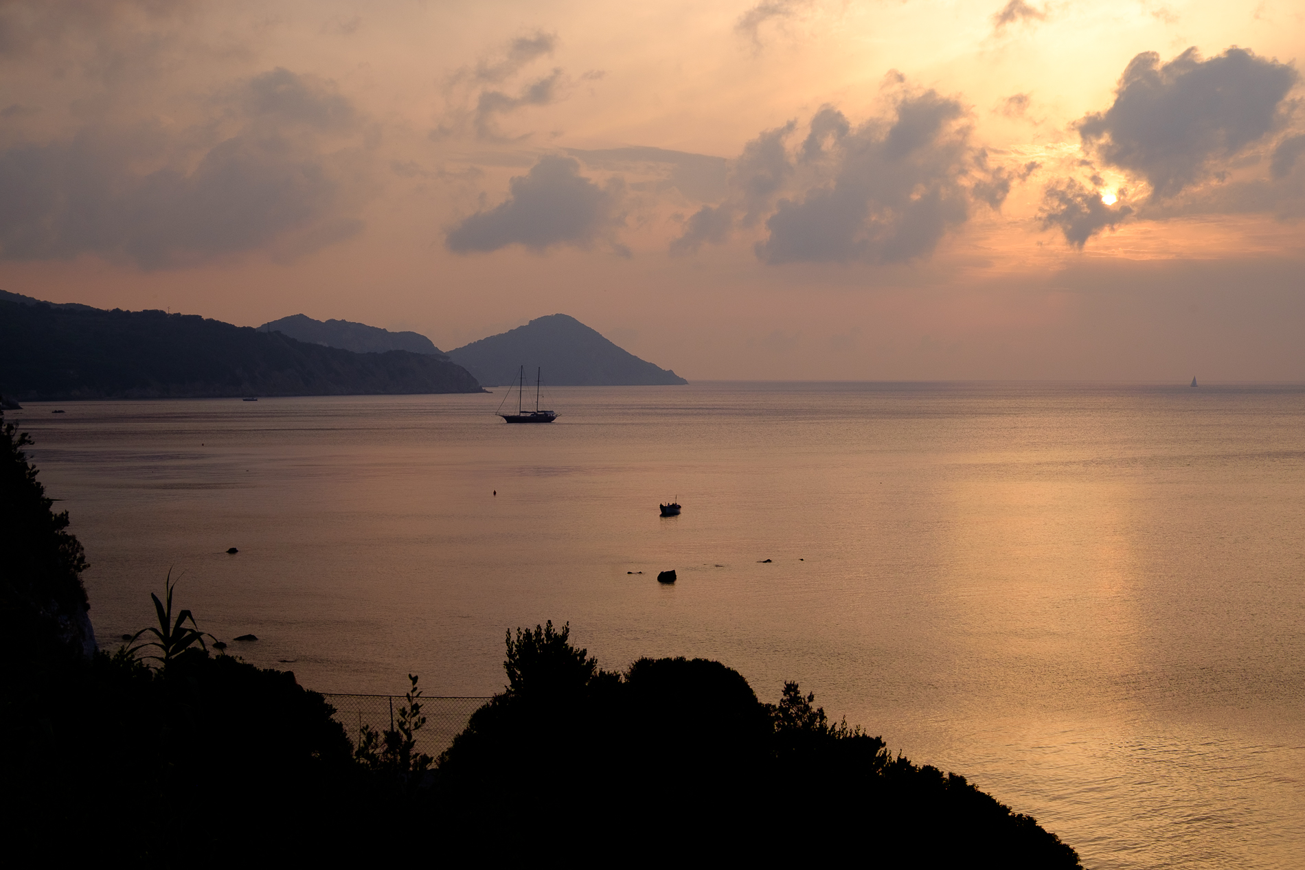 Tramonto a Capo Bianco