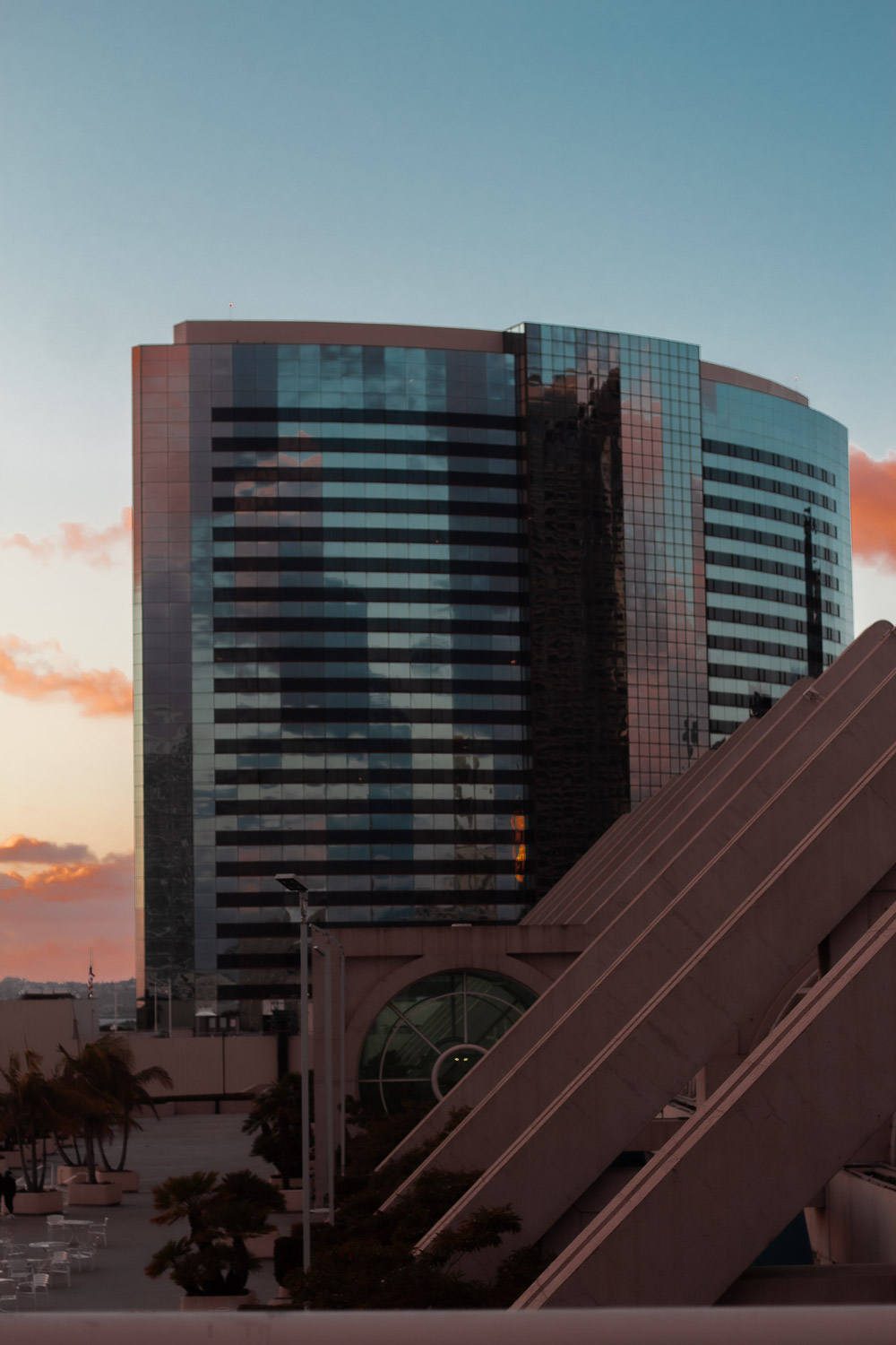 reflecting on the ocean
