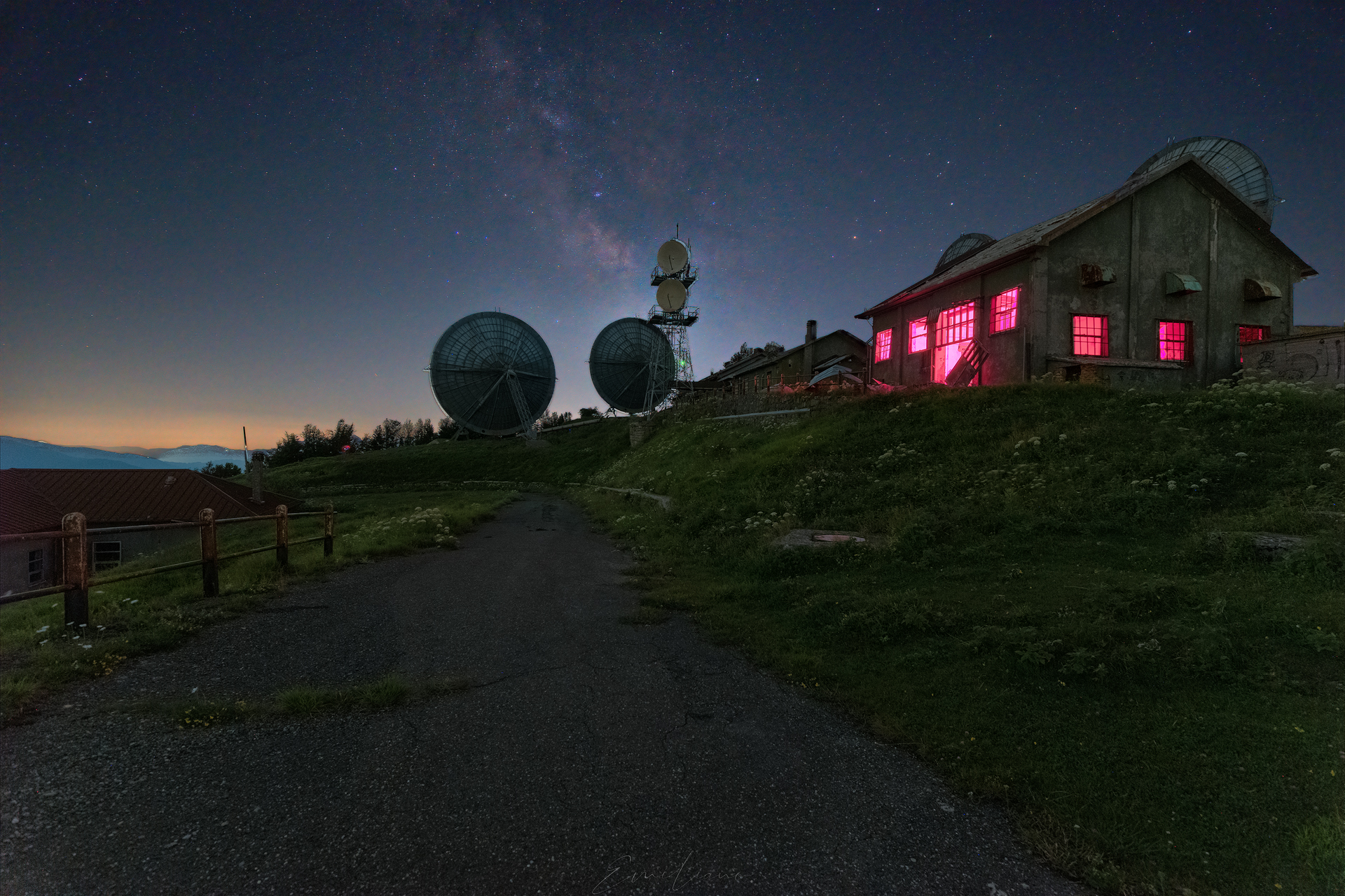 The antennas of the Giogo