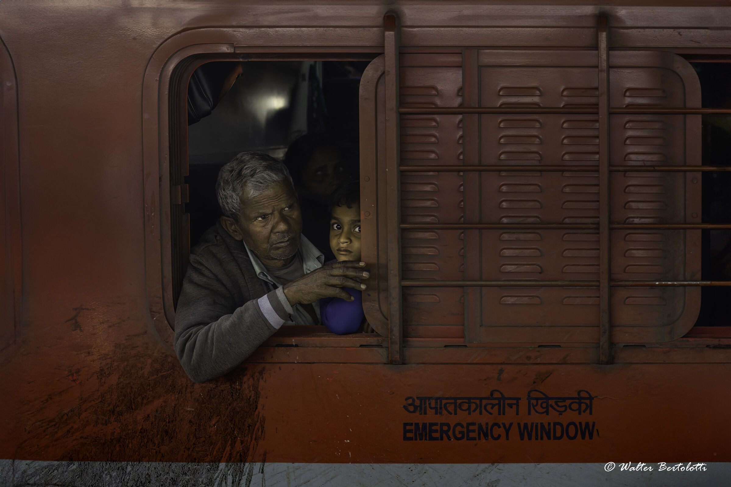 New Delhi railway station, the journey begins