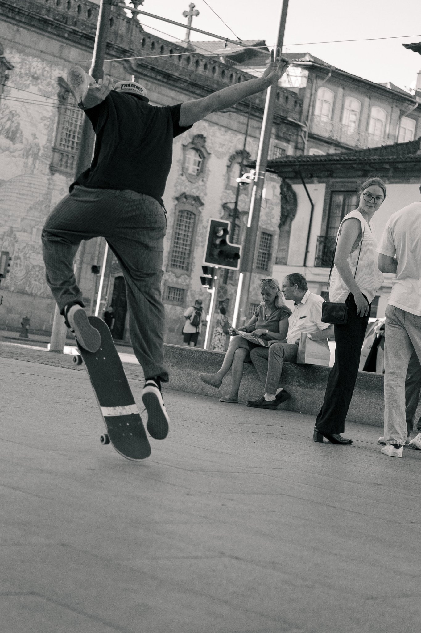 Skating in Porto