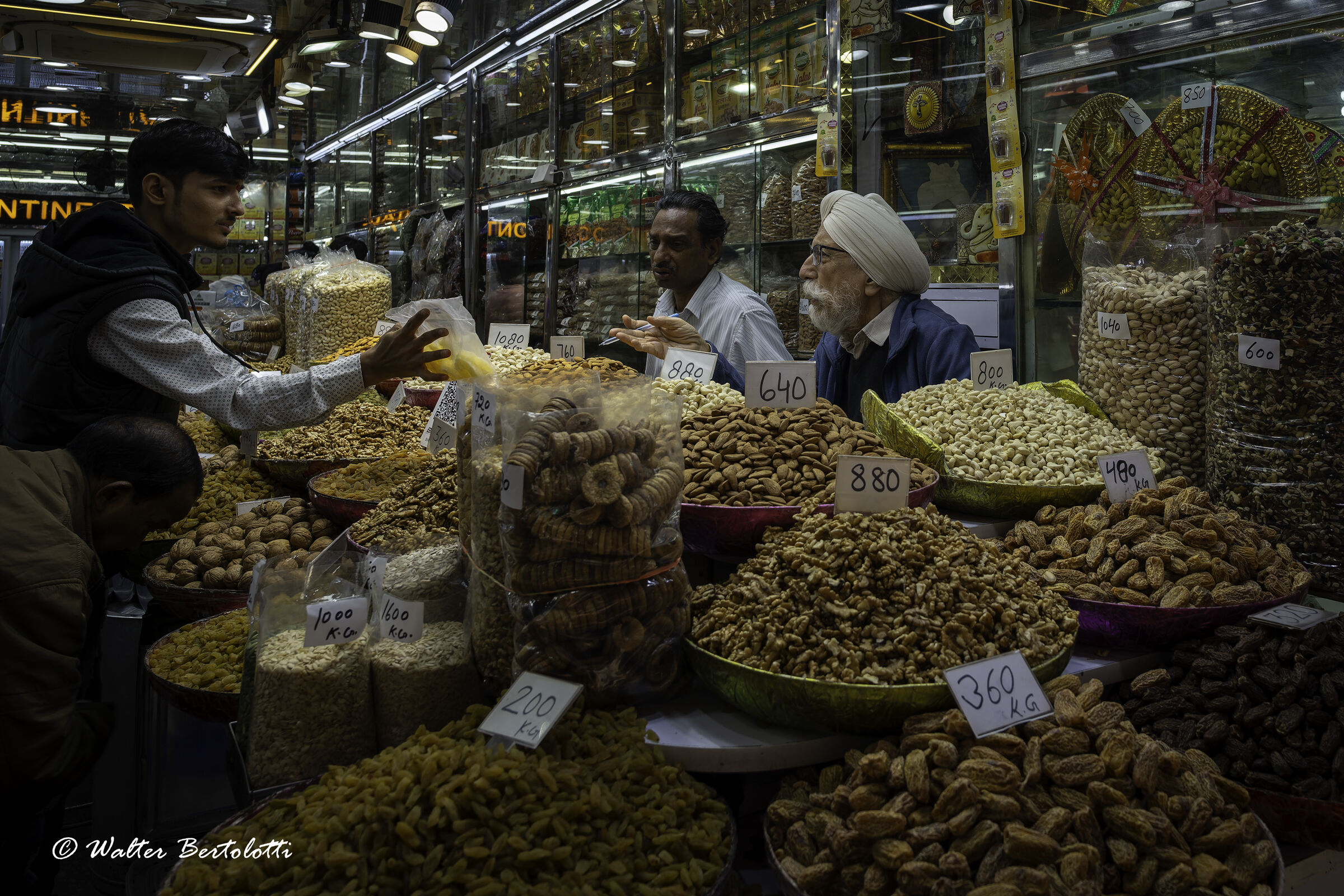 Dried fruit seller