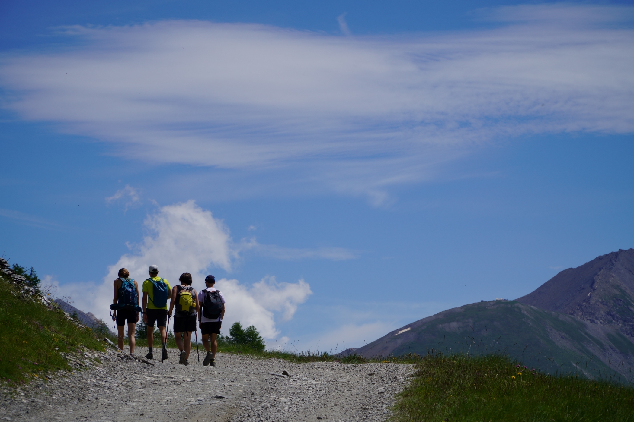 Camminando con le nuvole